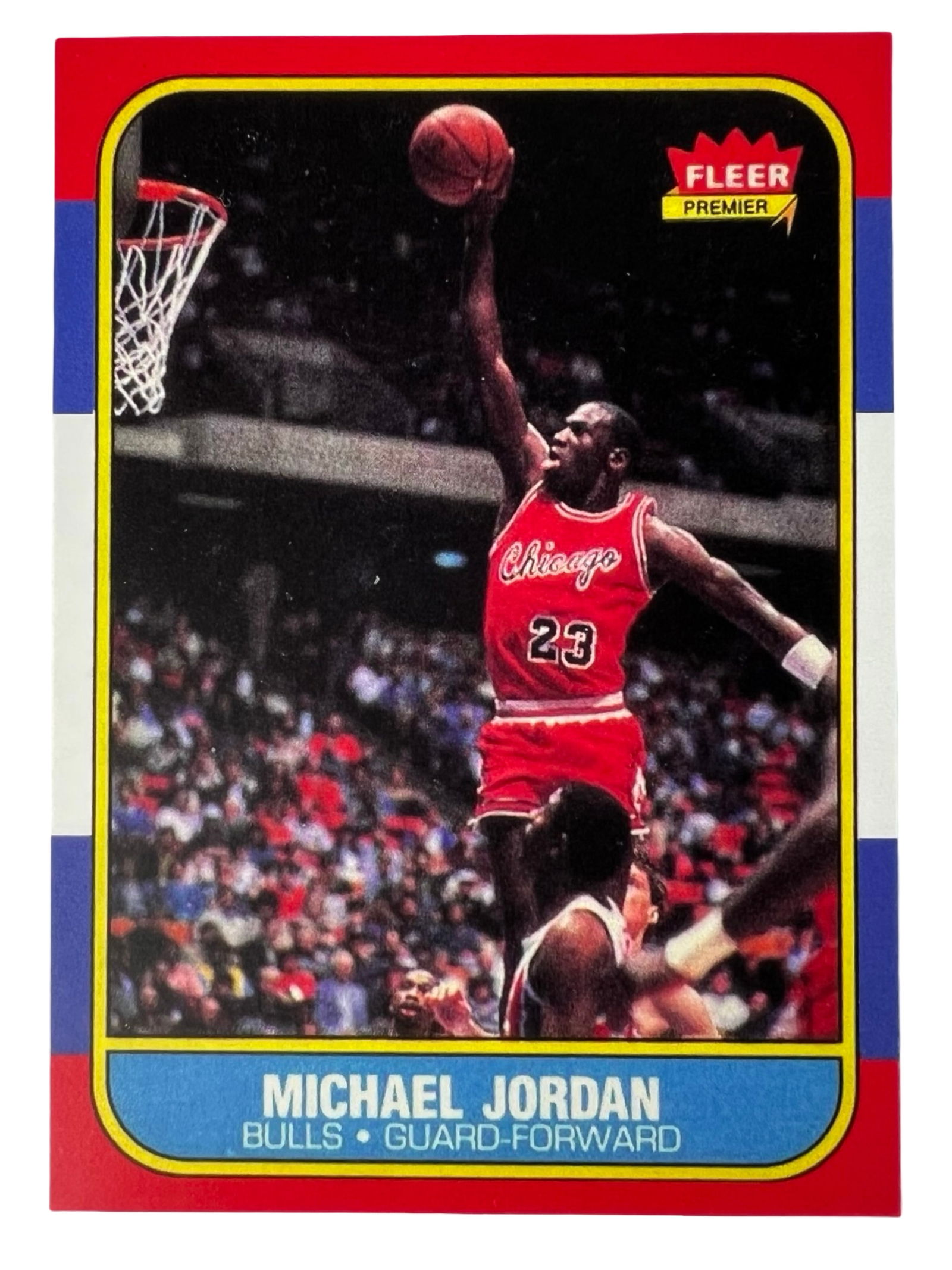 1986 Fleer Michael Jordan Rookie Card #57 (1 of 2)