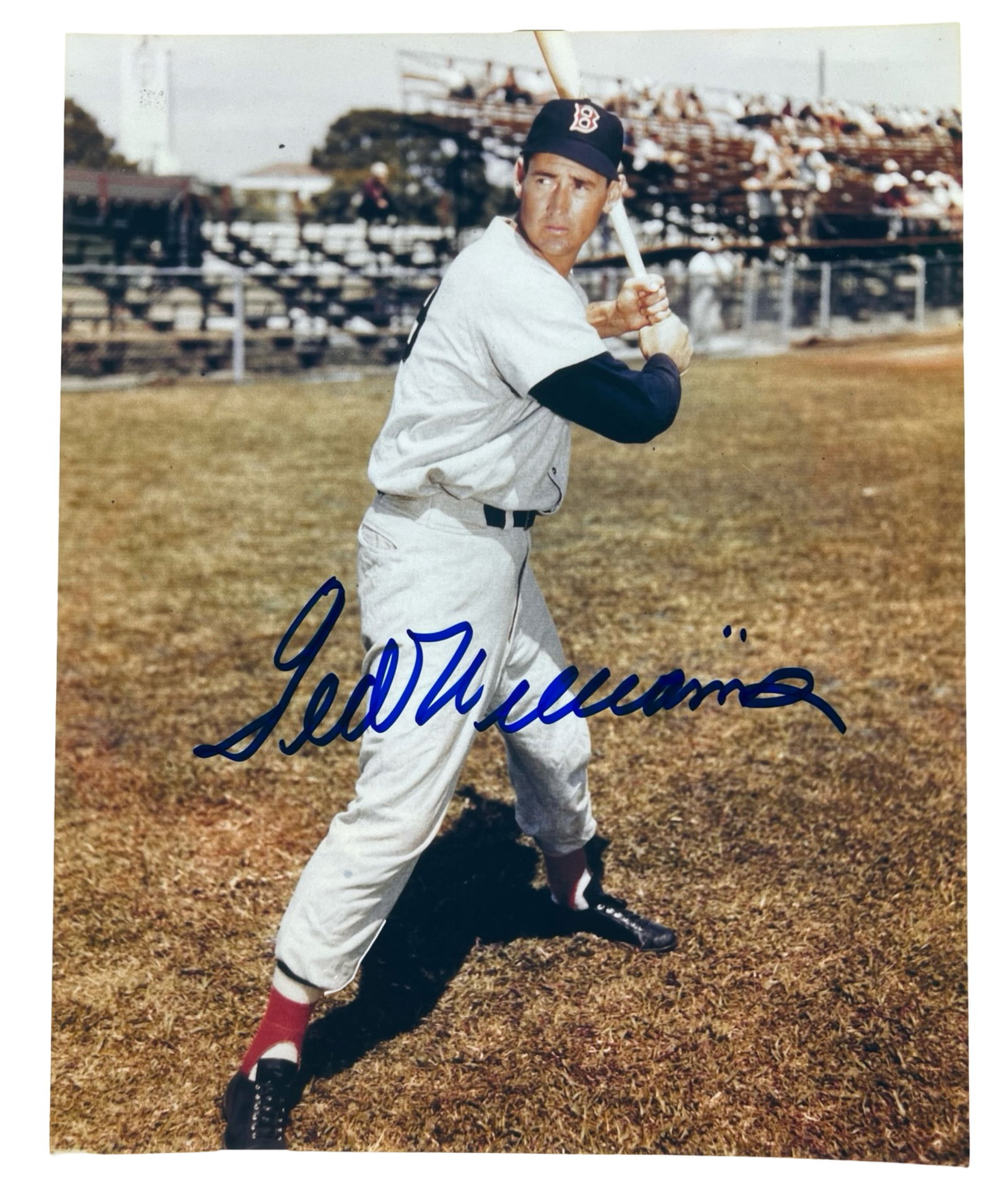 Ted Williams Autographed Boston Red Sox Photograph (1 of 3)