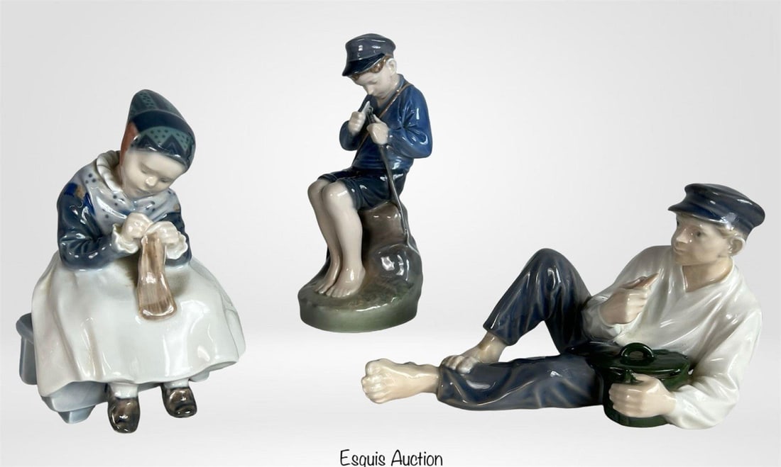 Royal Copenhagen Porcelain Figurines (1 of 3)