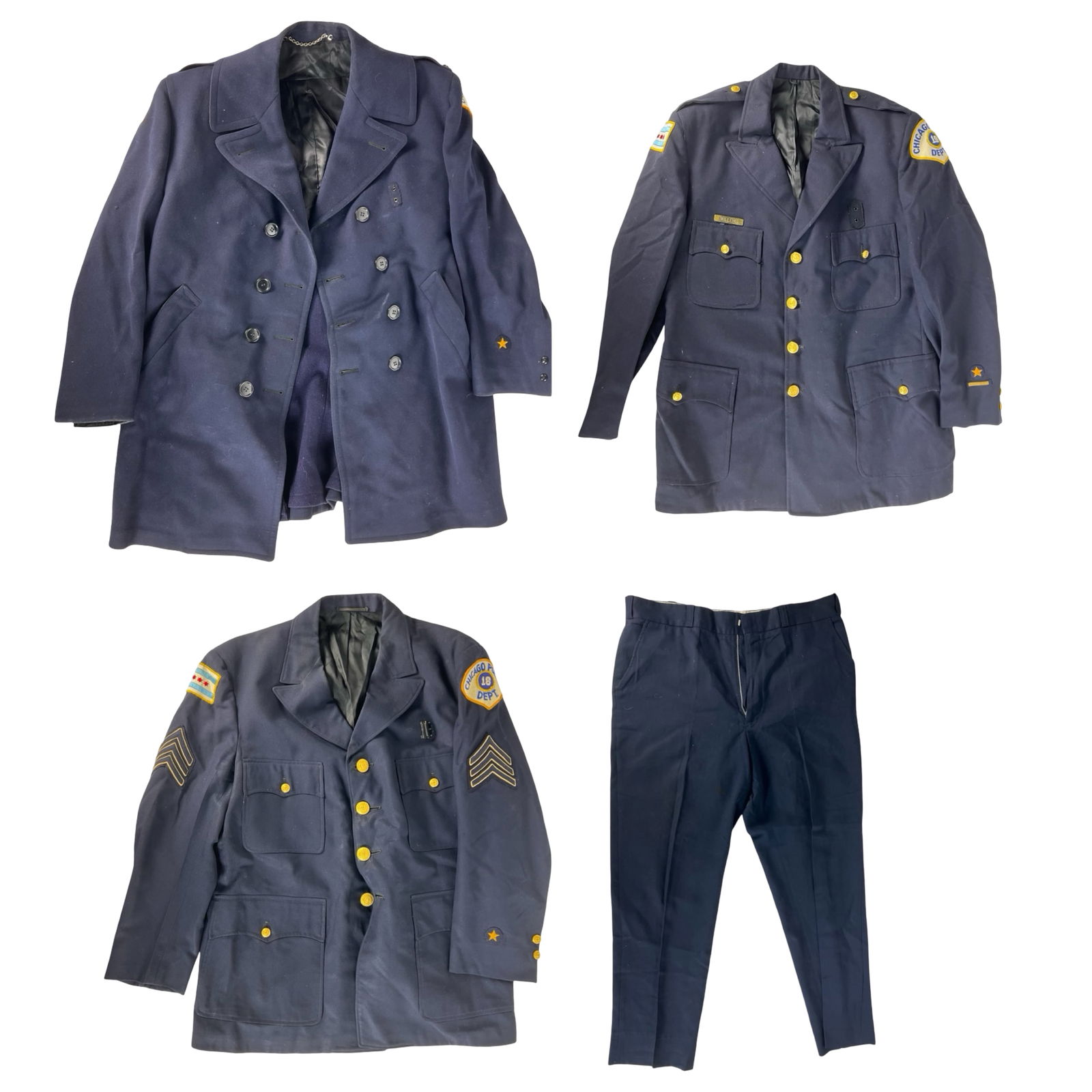 Obsolete Chicago Police Dept. Leutenant Uniform (1 of 13)