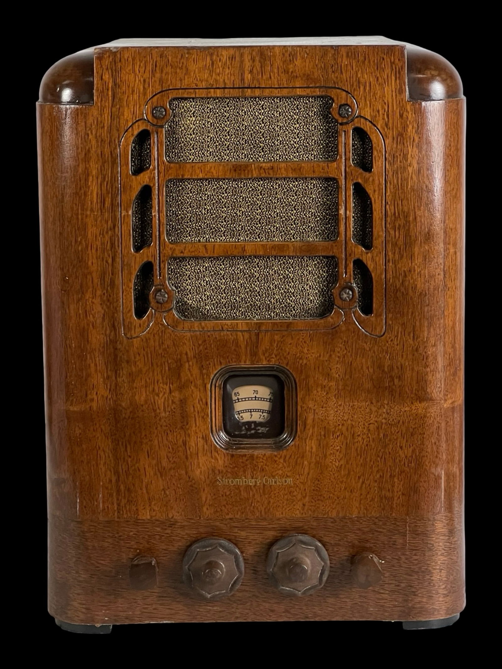Stromberg-Carlson Model 60 Tombstone Tube Radio (1 of 6)