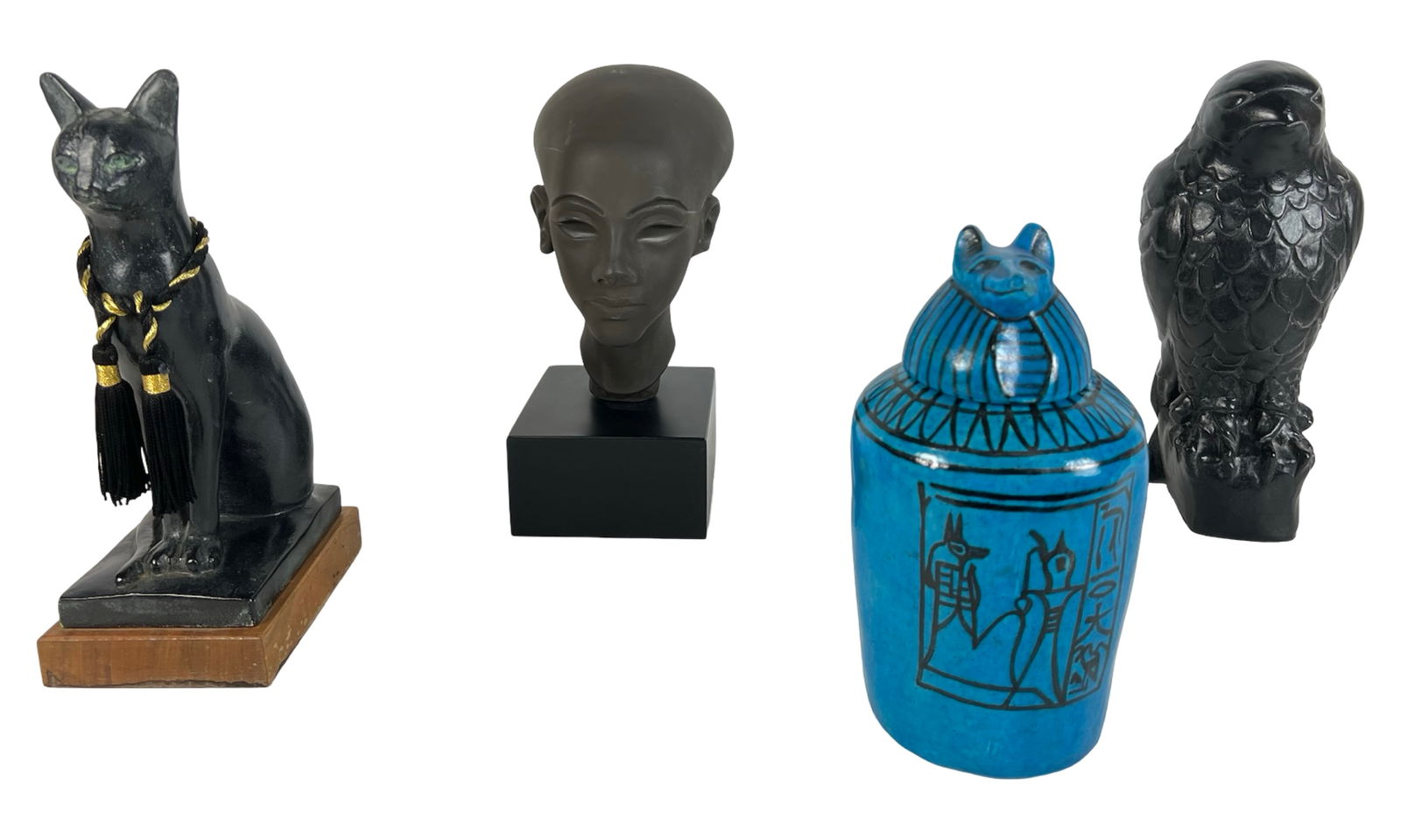 Egyptian Revival Sculpture Group- Alva, MMA (1 of 9)