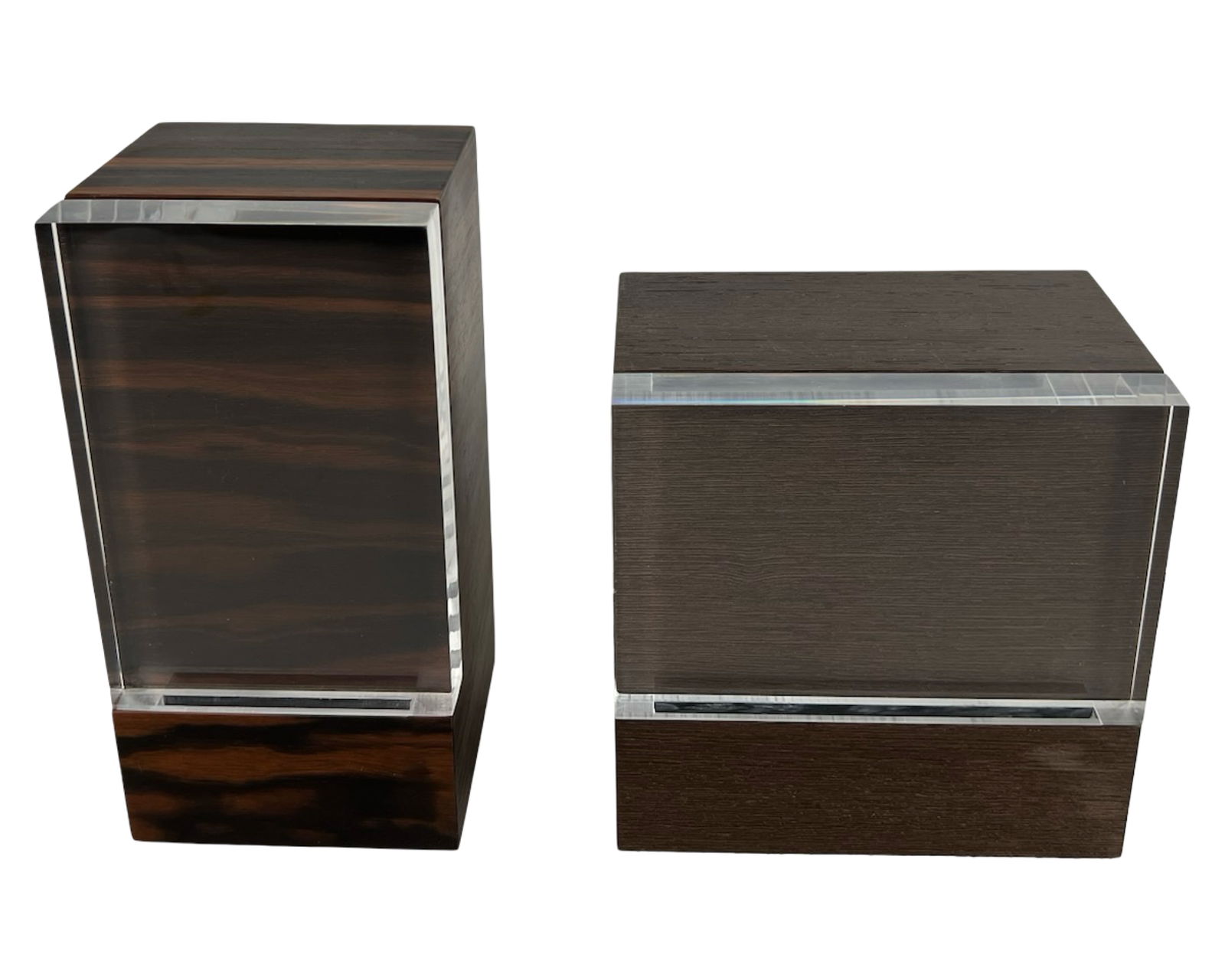 David Linley Modernist Mahogany Photo Frames (1 of 6)