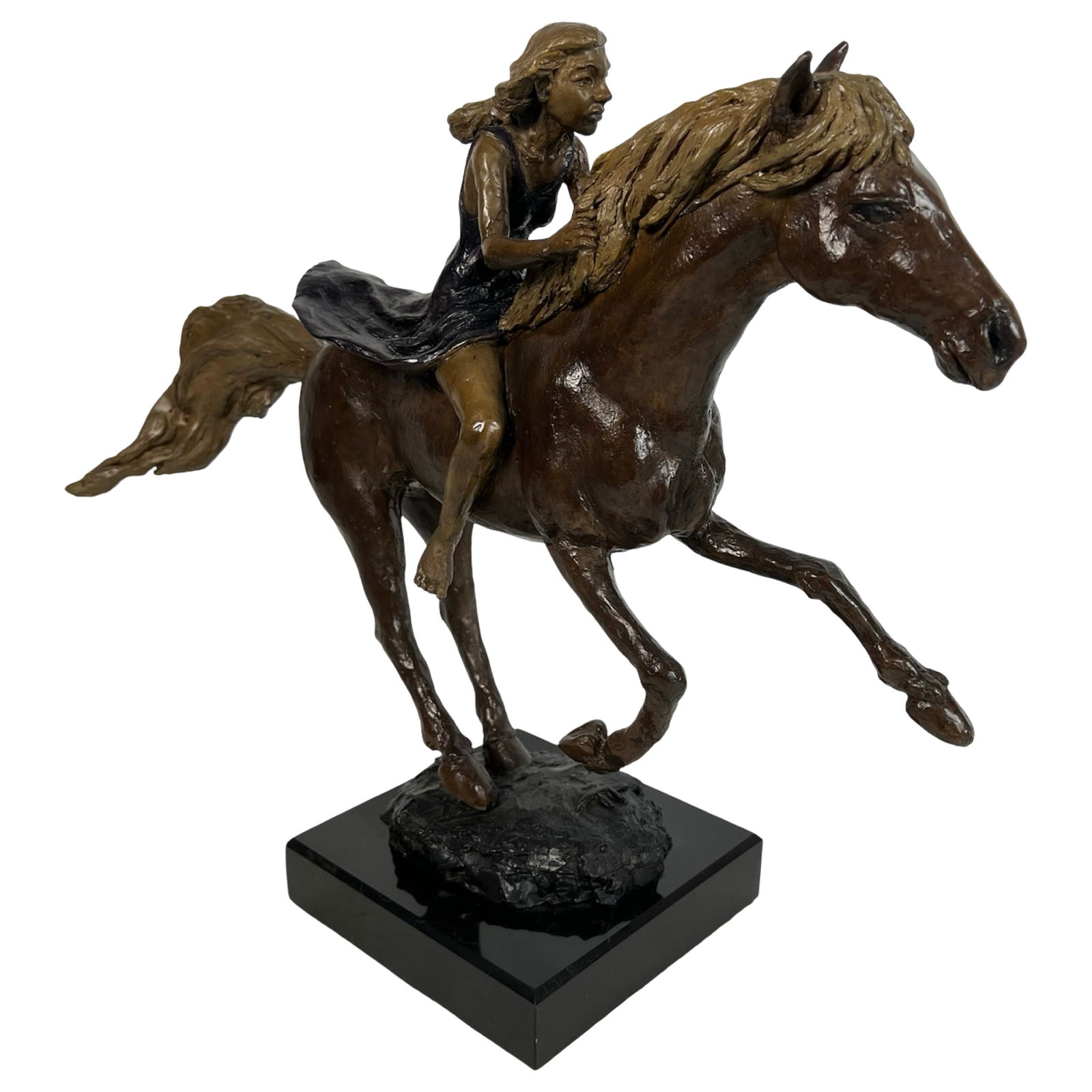 Troy Thorpe - "Into the Wind" Bronze Sculpture (1 of 6)