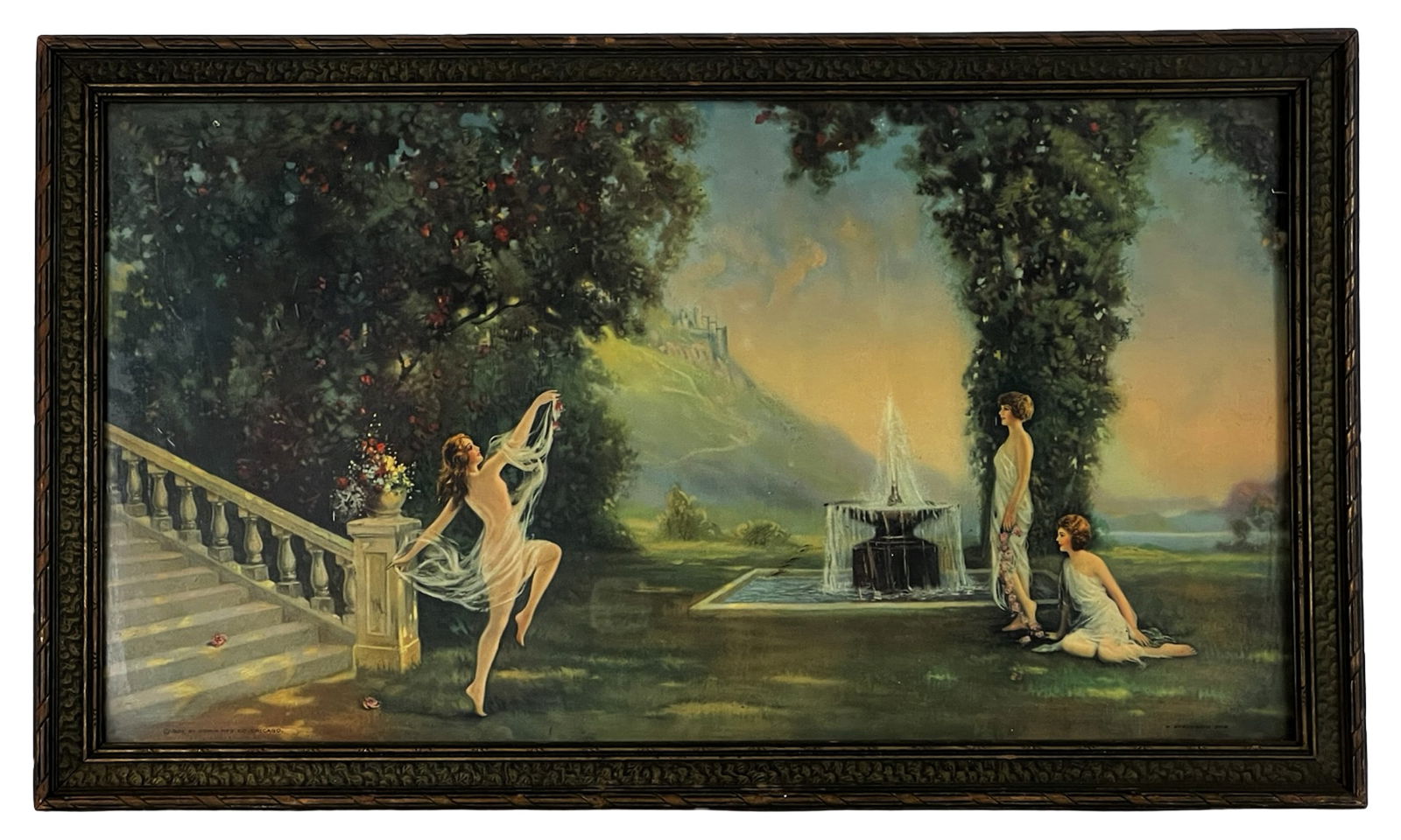 R. Atkinson Fox Spirit of Youth Antique Lithograph (1 of 5)