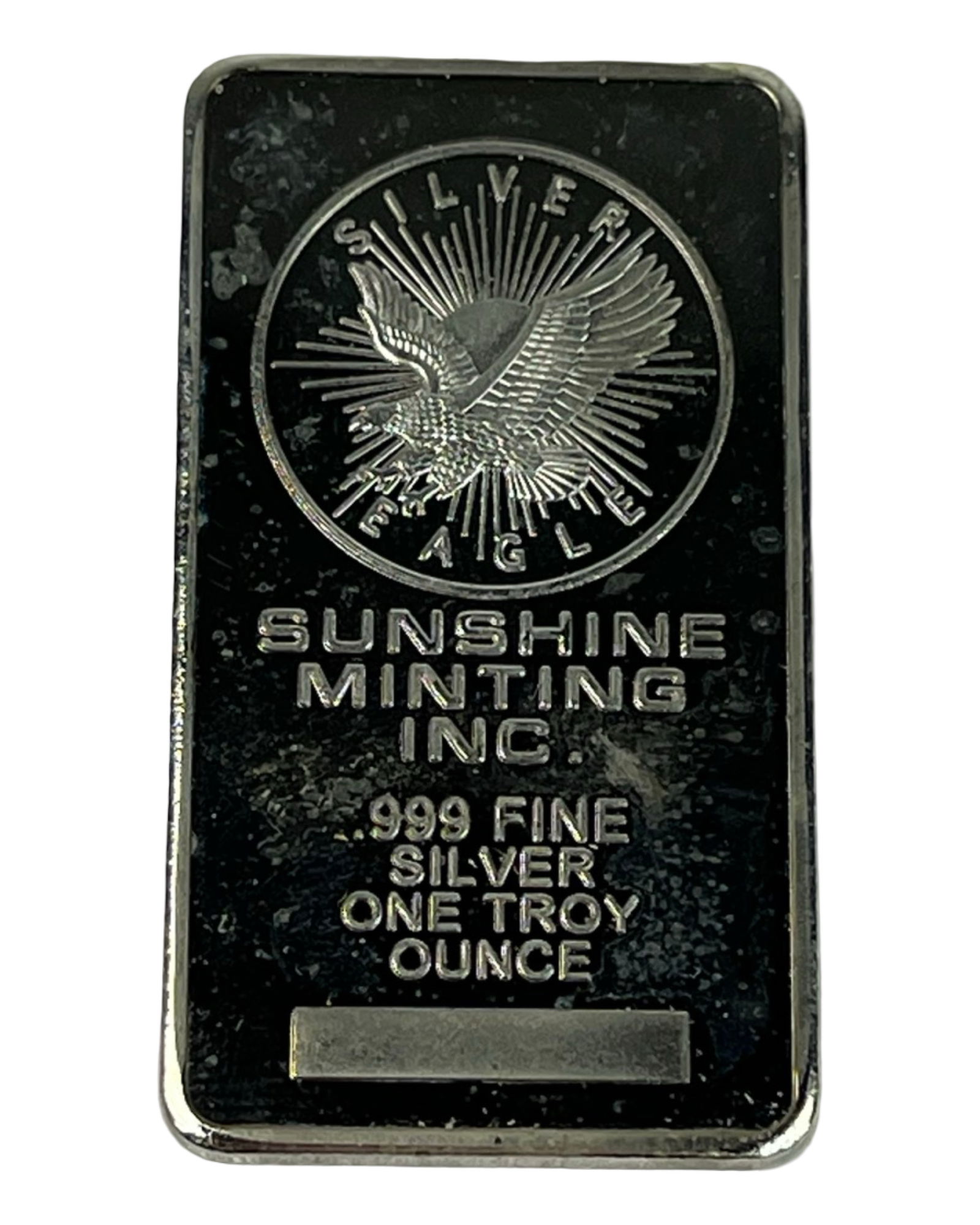 Sunshine Minting 1 tr oz 999 Fine Silver Eagle Bar (1 of 2)