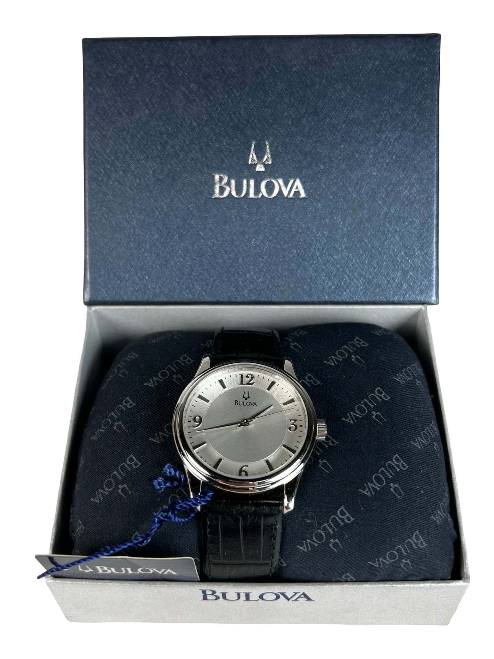 Bulova Corporate Collection Men's Watch- New: Bulova Corporate Collection Men's Watch 96A28. Mint condition in original box. Untested w/o battery