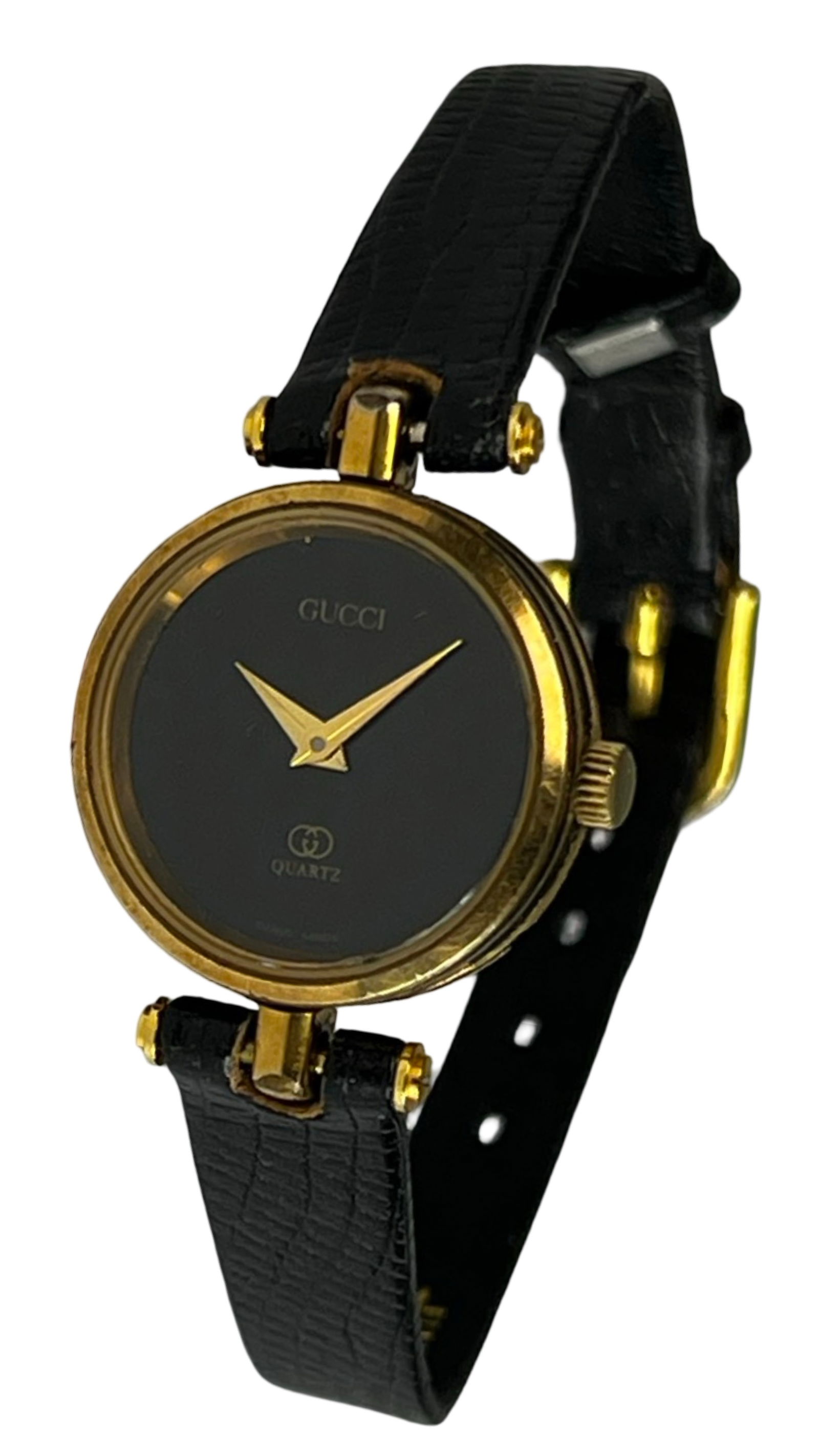 Gucci Lady's Wrist Watch: Gucci Lady's Wrist Watch. Some age related wear, untested w/o battery.