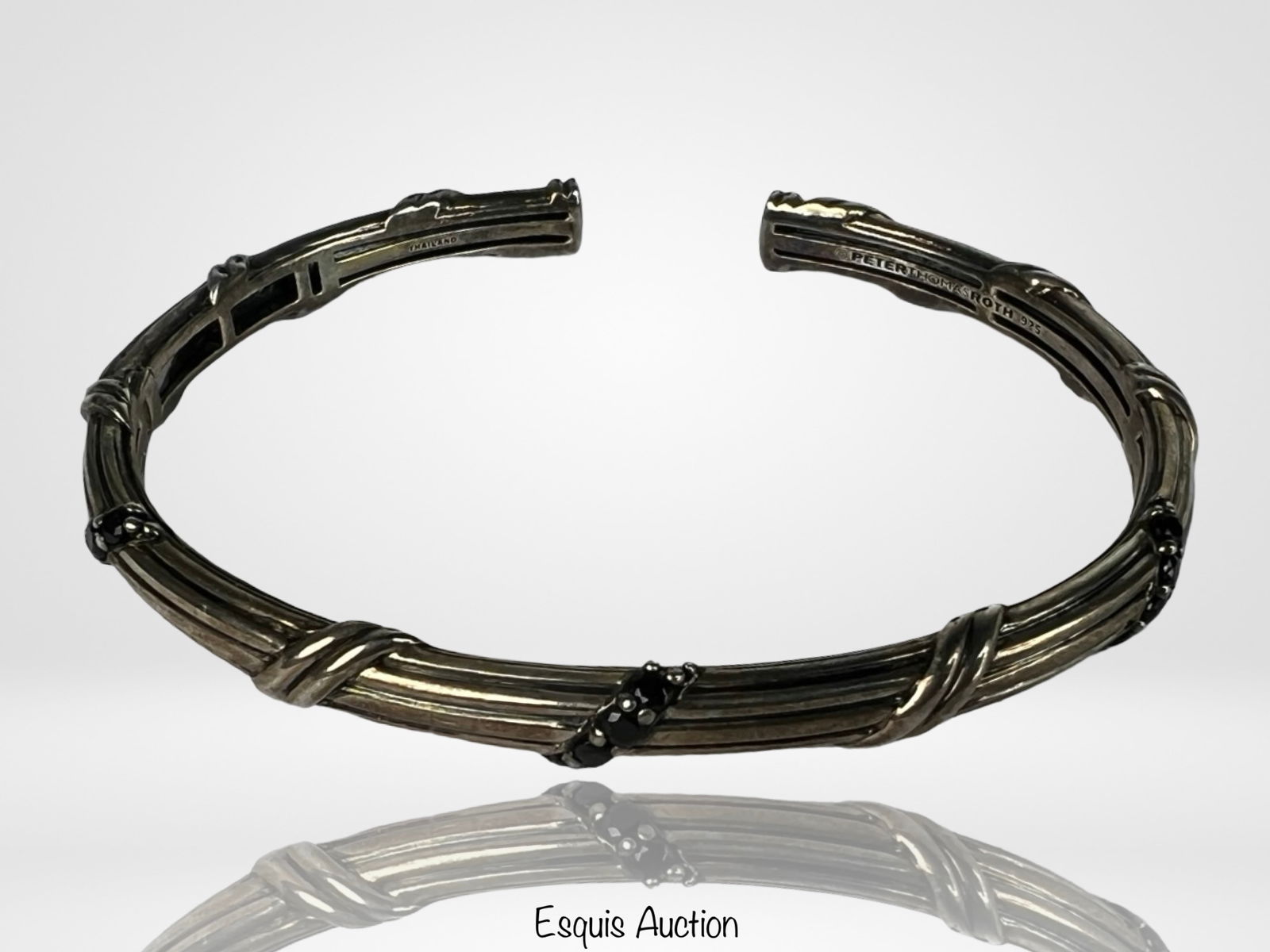 Peter Thomas Roth Sterling Silver Cuff Bracelet (1 of 4)