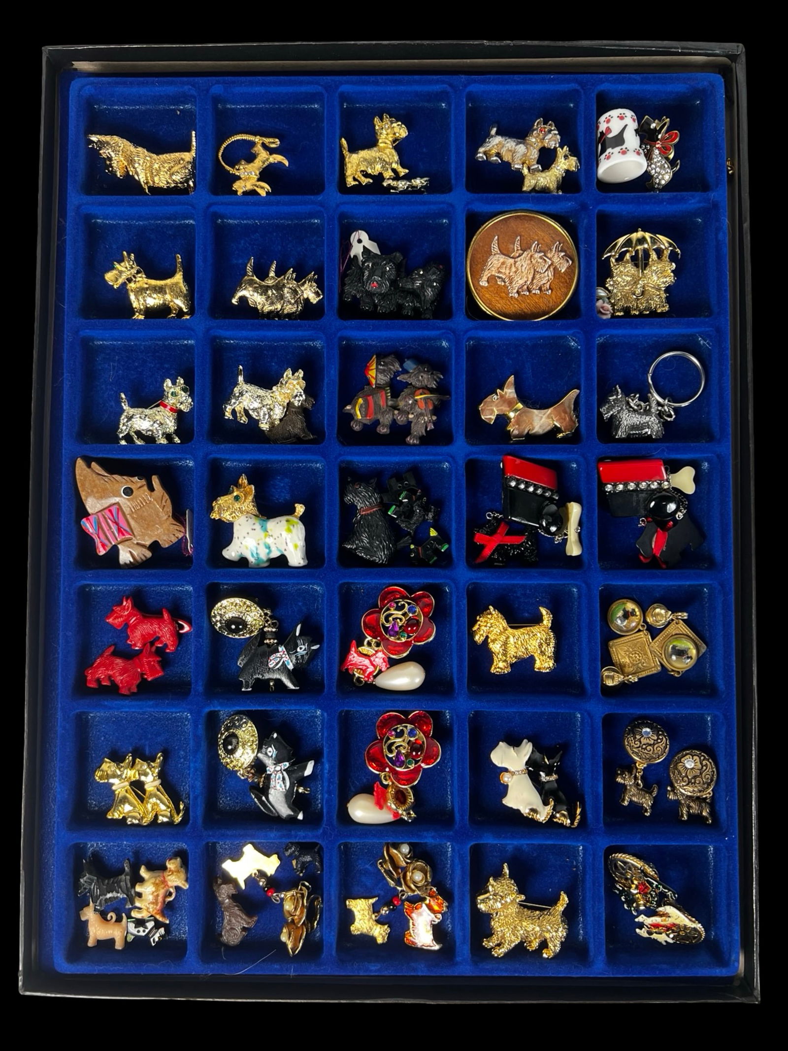Vintage Figural Dog Jewelry Brooches & Pins (1 of 3)