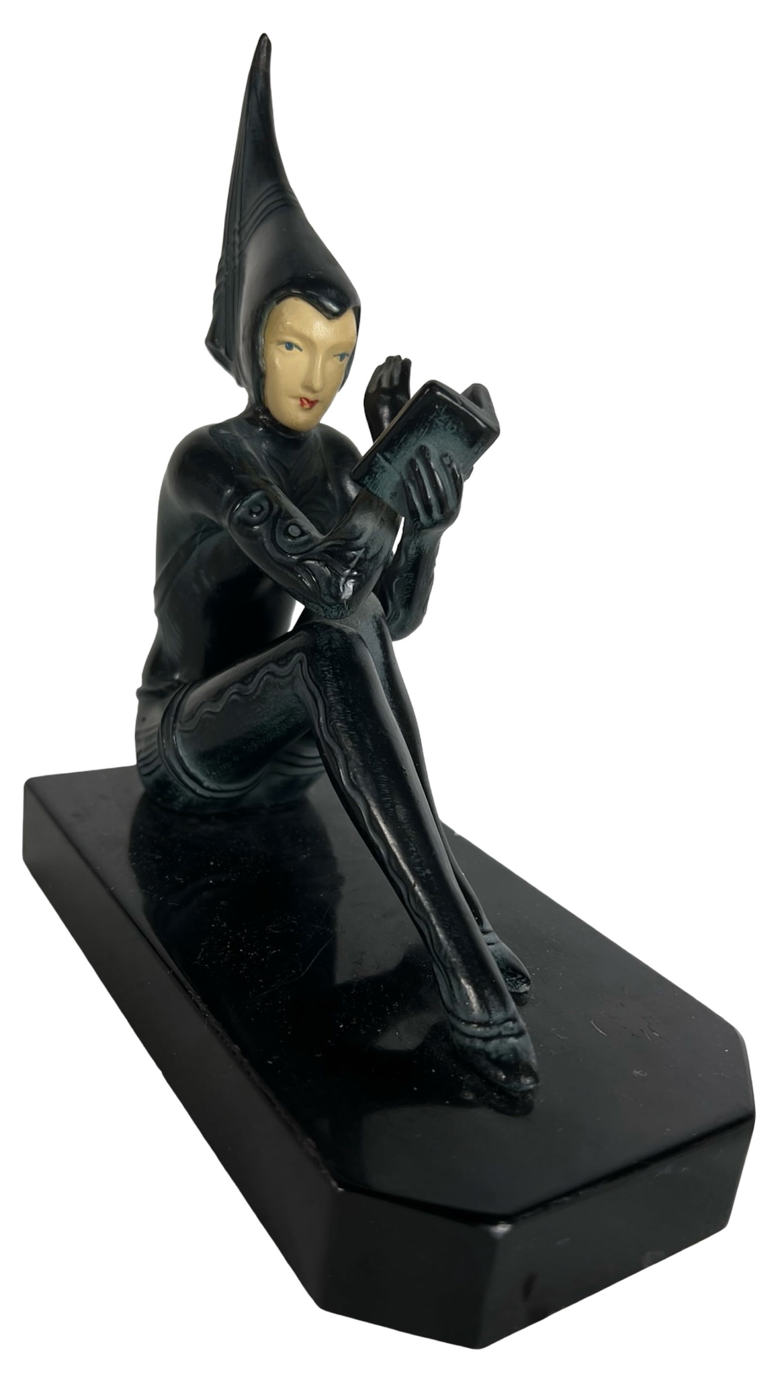 J.B. Hirsch Art Deco Pixie Bookend-  Gerda Gerdago (1 of 3)