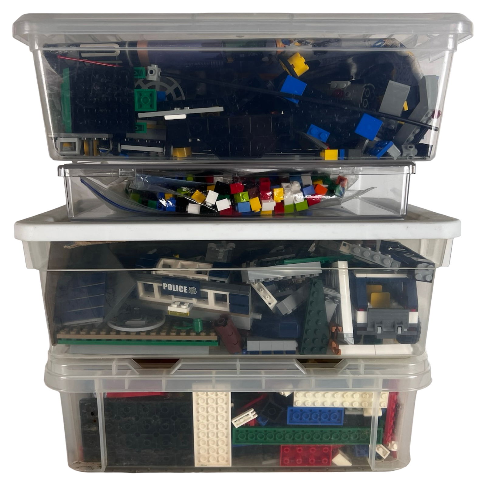 Lego- Mixed Lot of Loose Bricks & Minifigures (1 of 5)