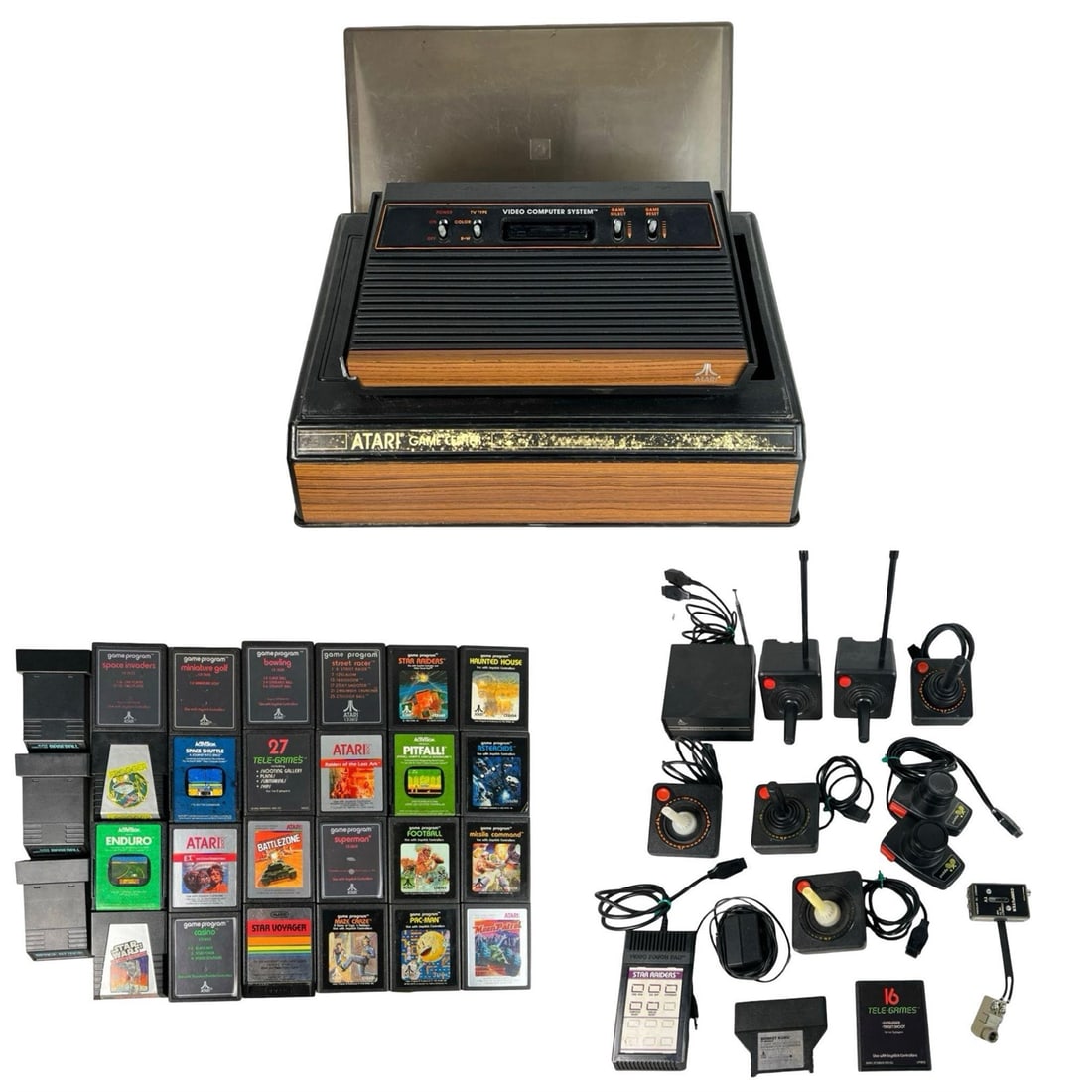 - Vintage Atari 2600 Video Game System & 29 Games (1 of 7)