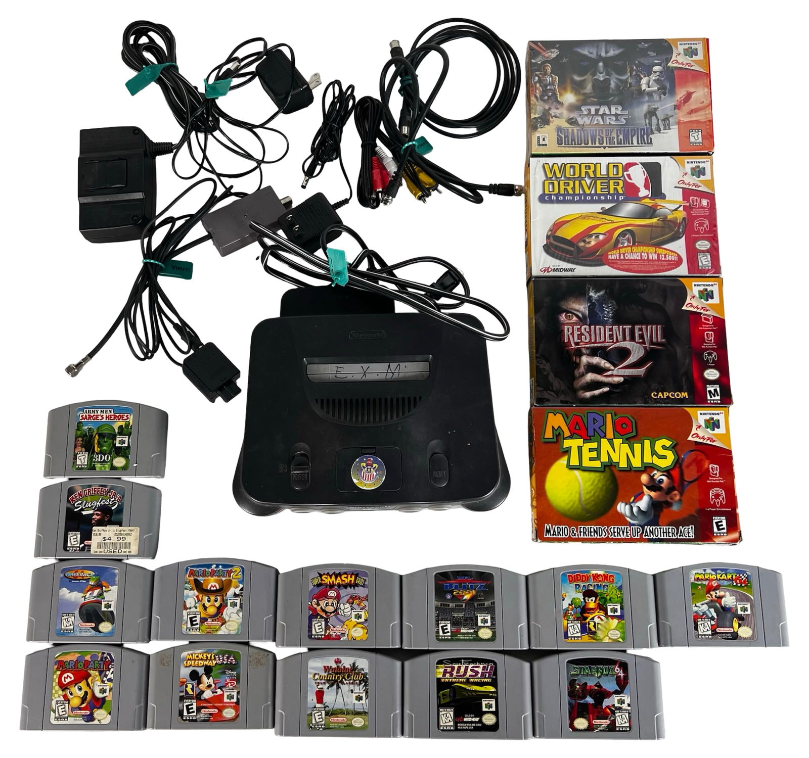 Nintendo 64 Video Game Console & 18 Games- Mario (1 of 5)