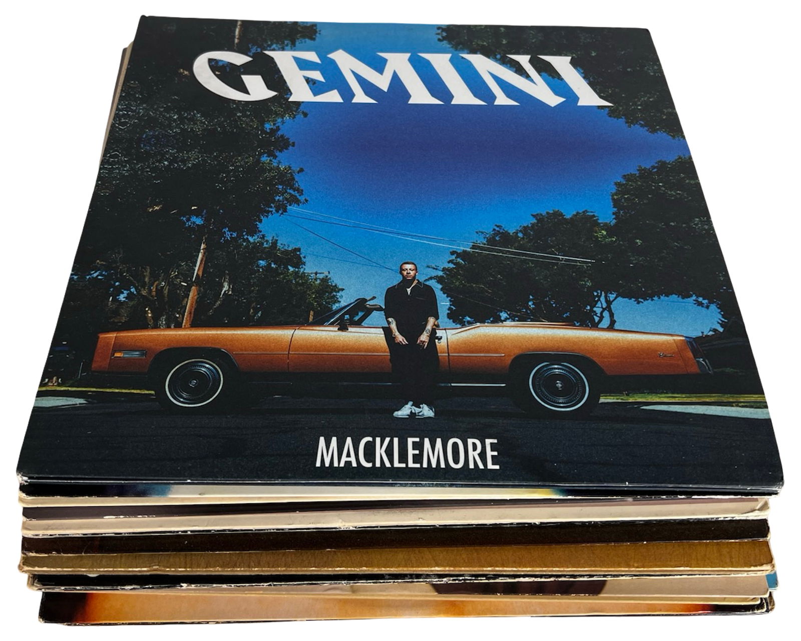 LP Vinyl Record Collection with Super Hits (1 of 5)