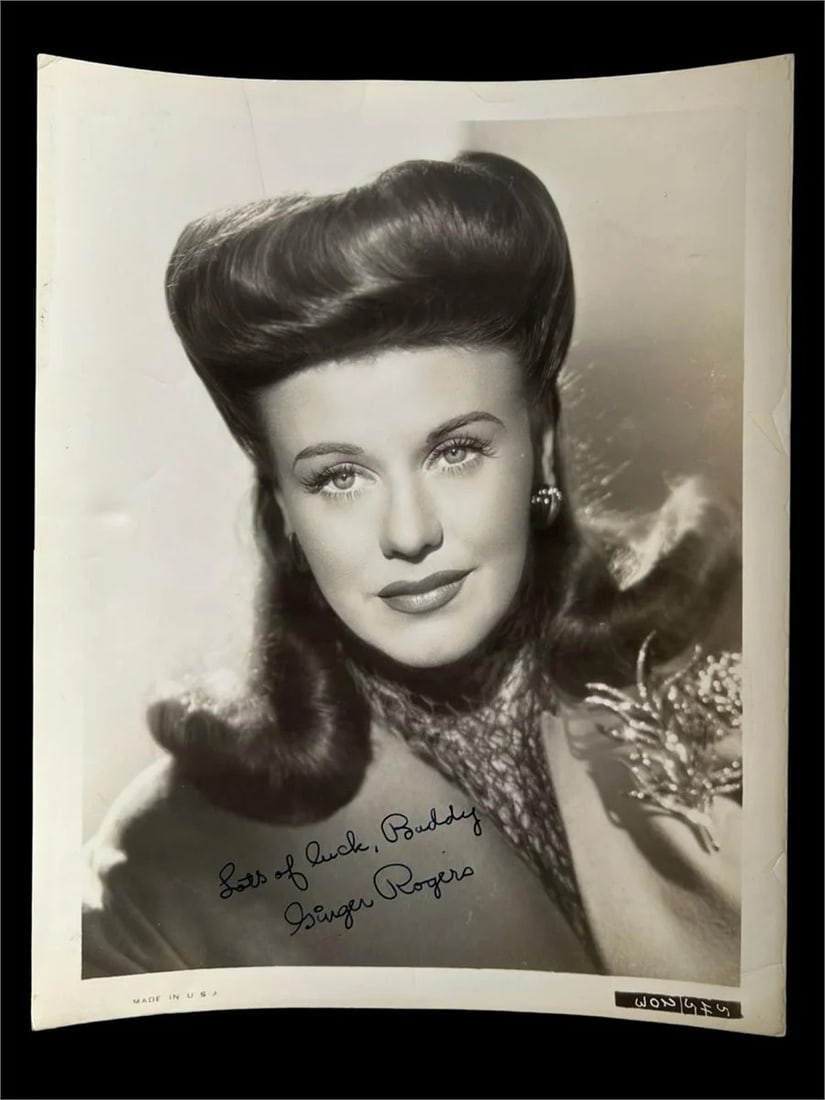 Ginger Rogers- Autographed/ Signed Photograph (1 of 3)