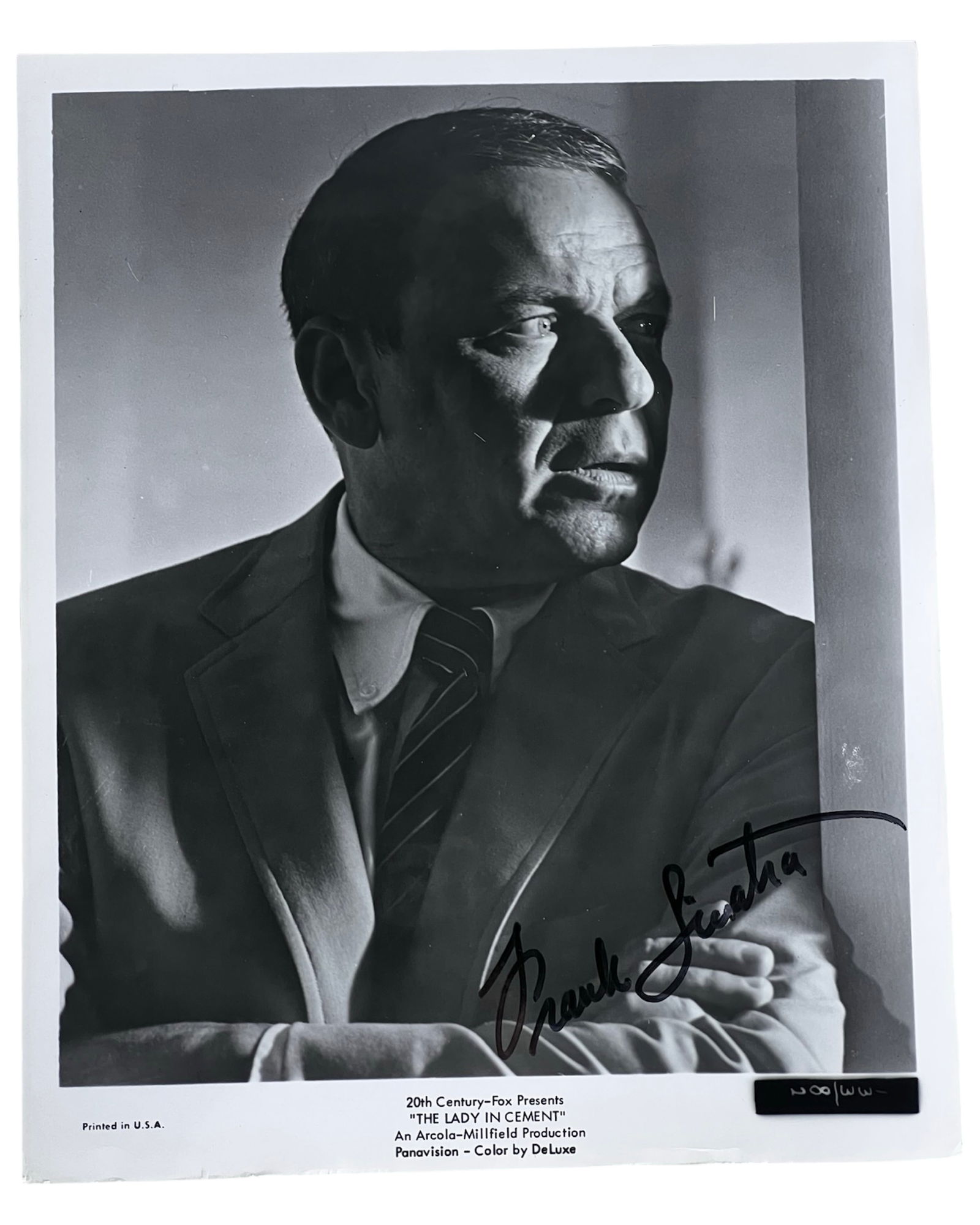 Frank Sinatra Signed "The Lady in Cement"  Photo (1 of 3)