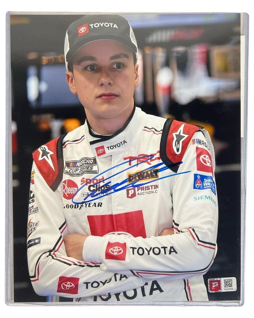 Christopher Bell Autographed NASCAR Racing Photo (1 of 3)