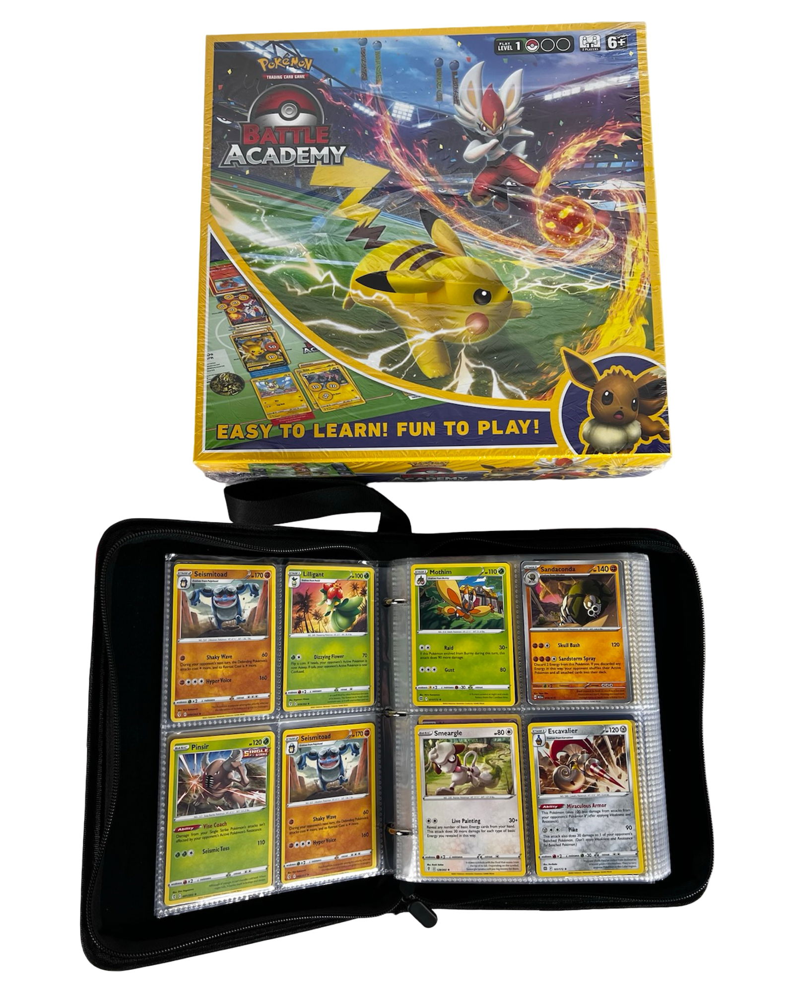 Binder of Pokemon Cards &  Battle Academy Game (1 of 13)