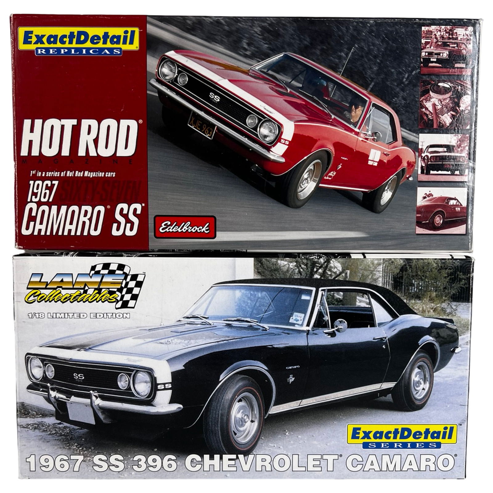 Lane Exac tDetail 1967 Camaro SS Die-Cast Models (1 of 4)