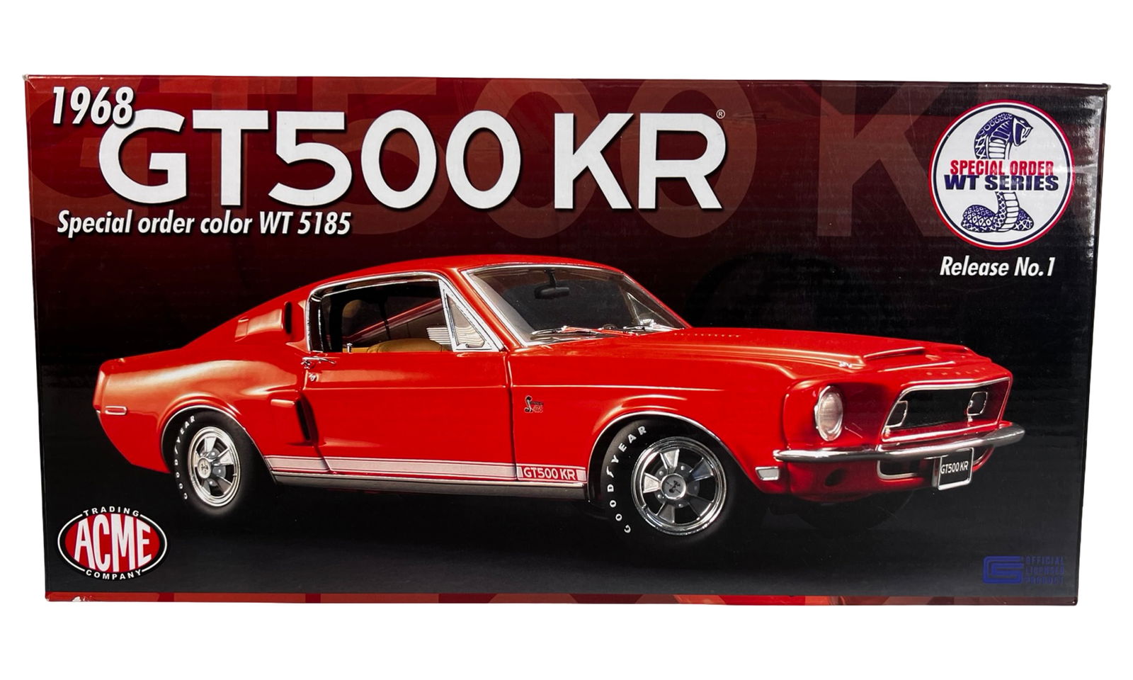 ACME 1968 GT500 KR WT 5185 Diecast Model Car (1 of 2)