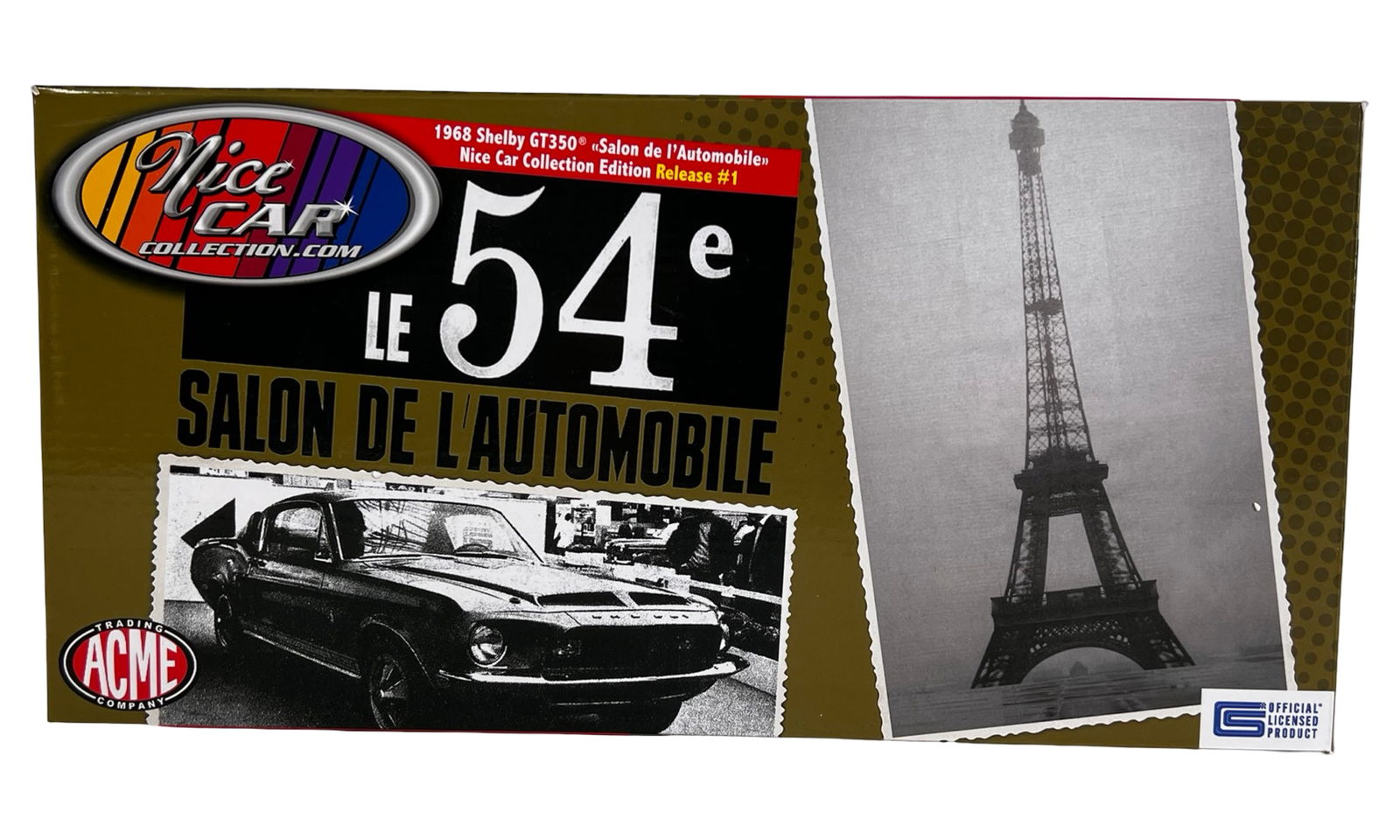 1968 Shelby GT350 1:18 ACME Diecast Car Model (1 of 2)