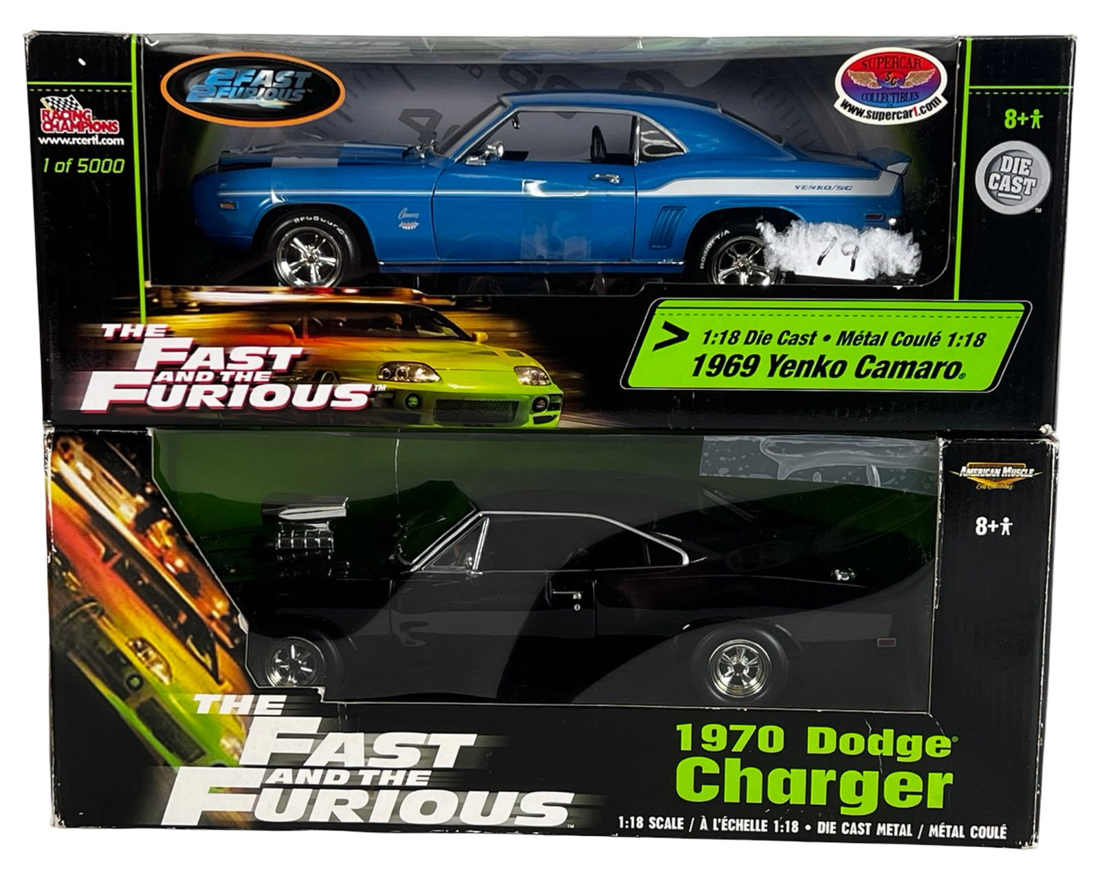 Fast & Furious Die-Cast 1:18 Car Models (1 of 4)