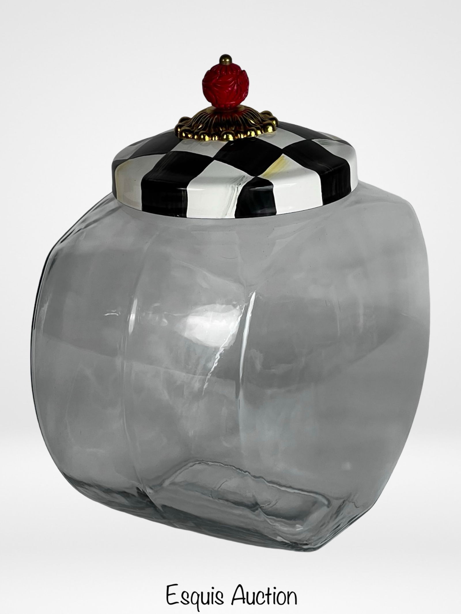 MacKenzie-Childs Courtly Check Cookie Jar (1 of 5)
