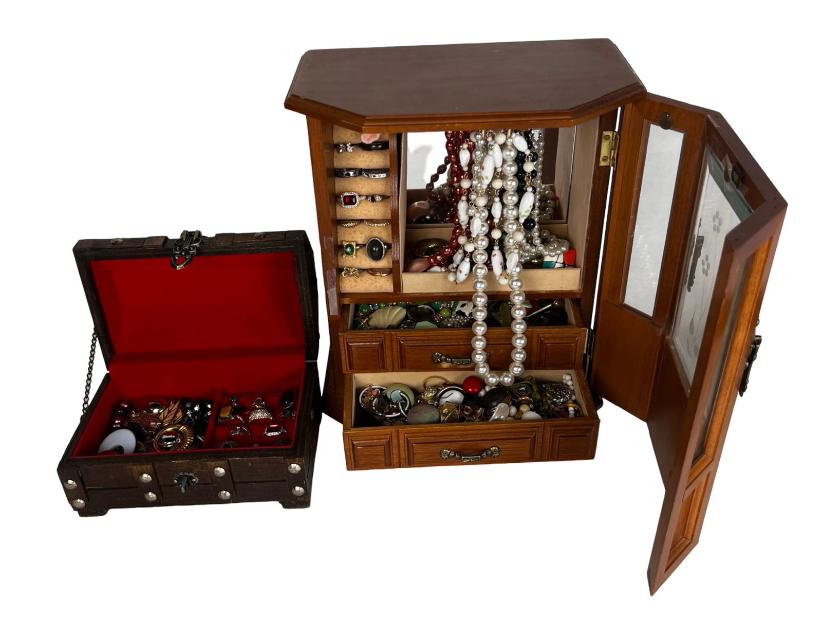 2 Vintage Boxes full of Unsearched Costume Jewelry (1 of 7)