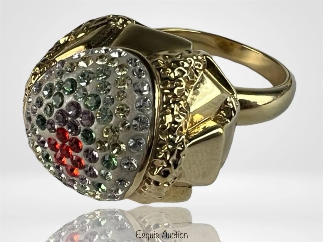 Swarovski Nebulous Ring with Sparkling Crystals (1 of 5)