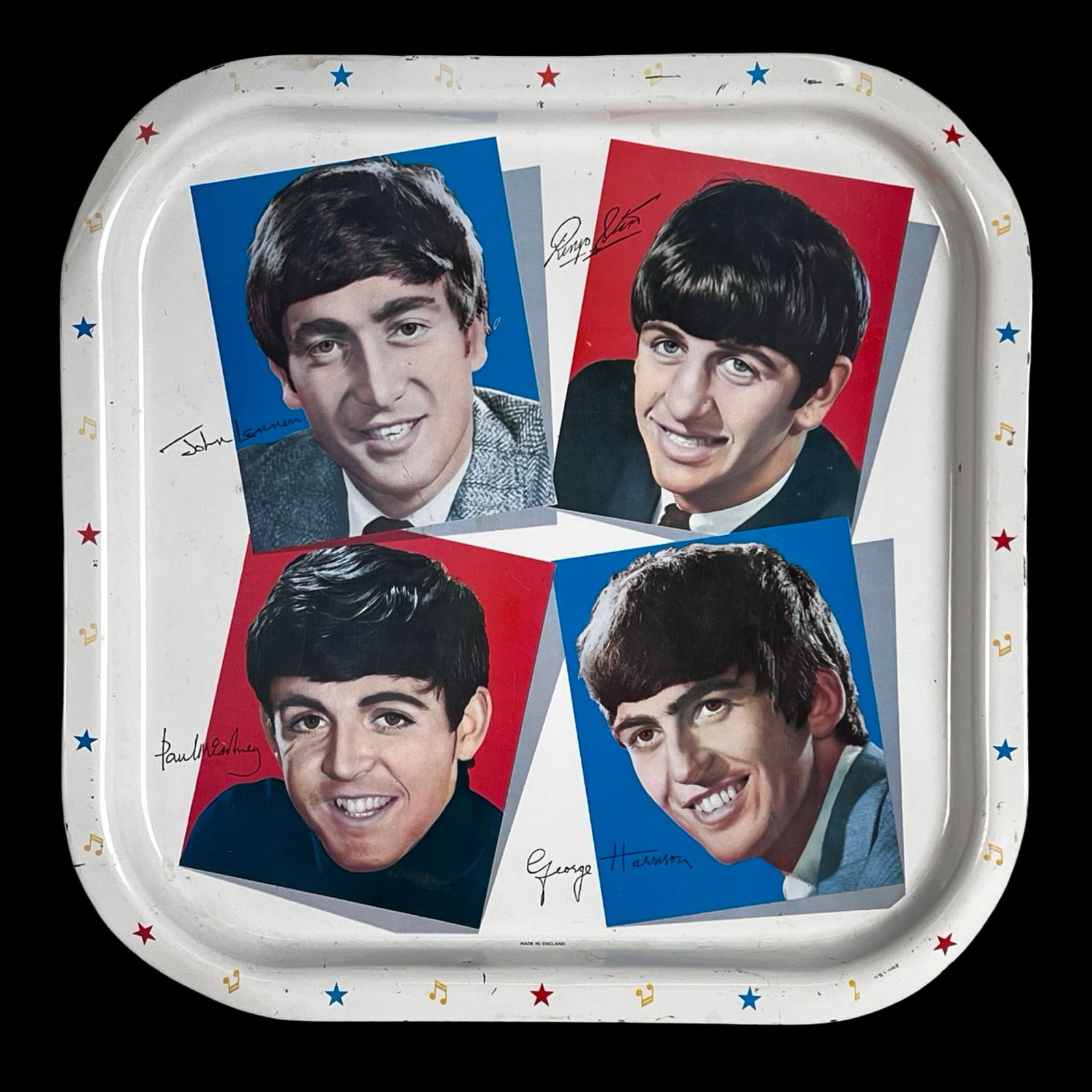 The Beatles 1964 British Serving Tray (1 of 4)