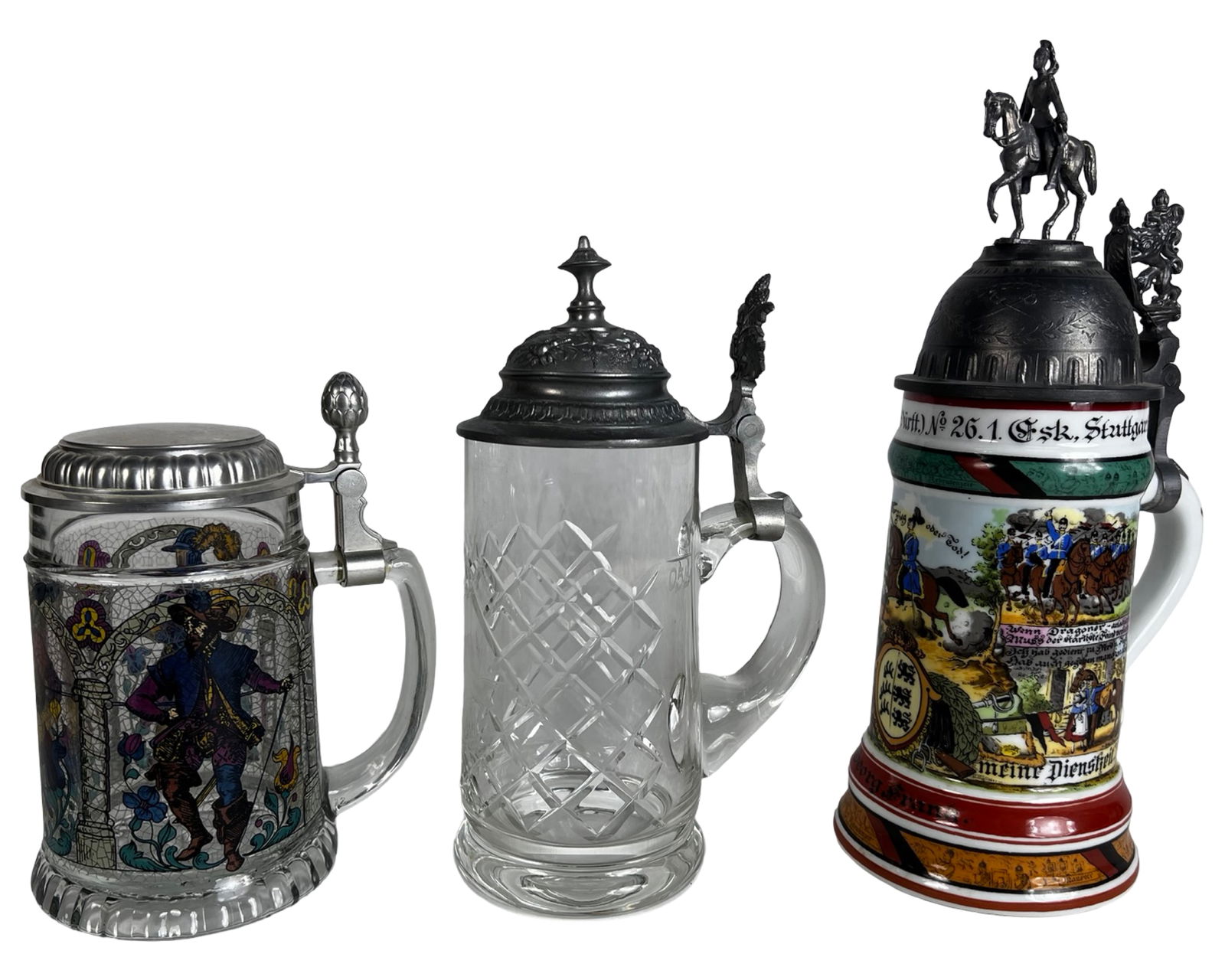 Vintage German Beer Steins - Regimental (1 of 3)