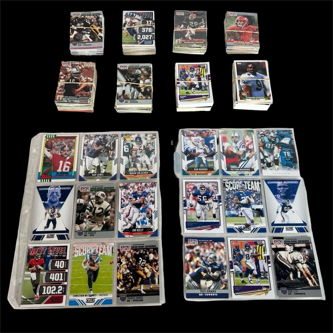 Football Card Collection - 400+ Cards, 1980s-2000s (1 of 4)