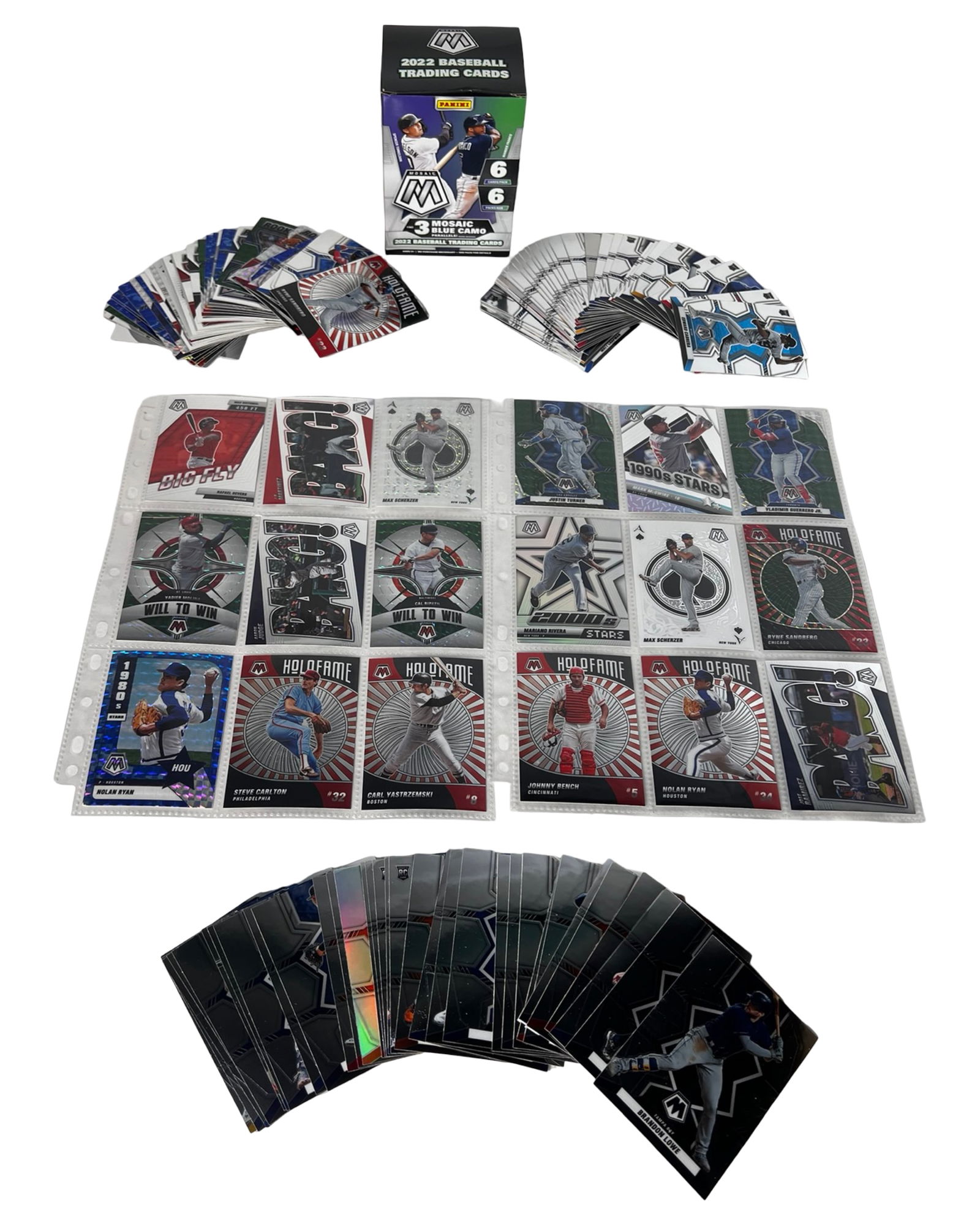 2022 Panini Mosaic Baseball Chrome Card Collection (1 of 7)