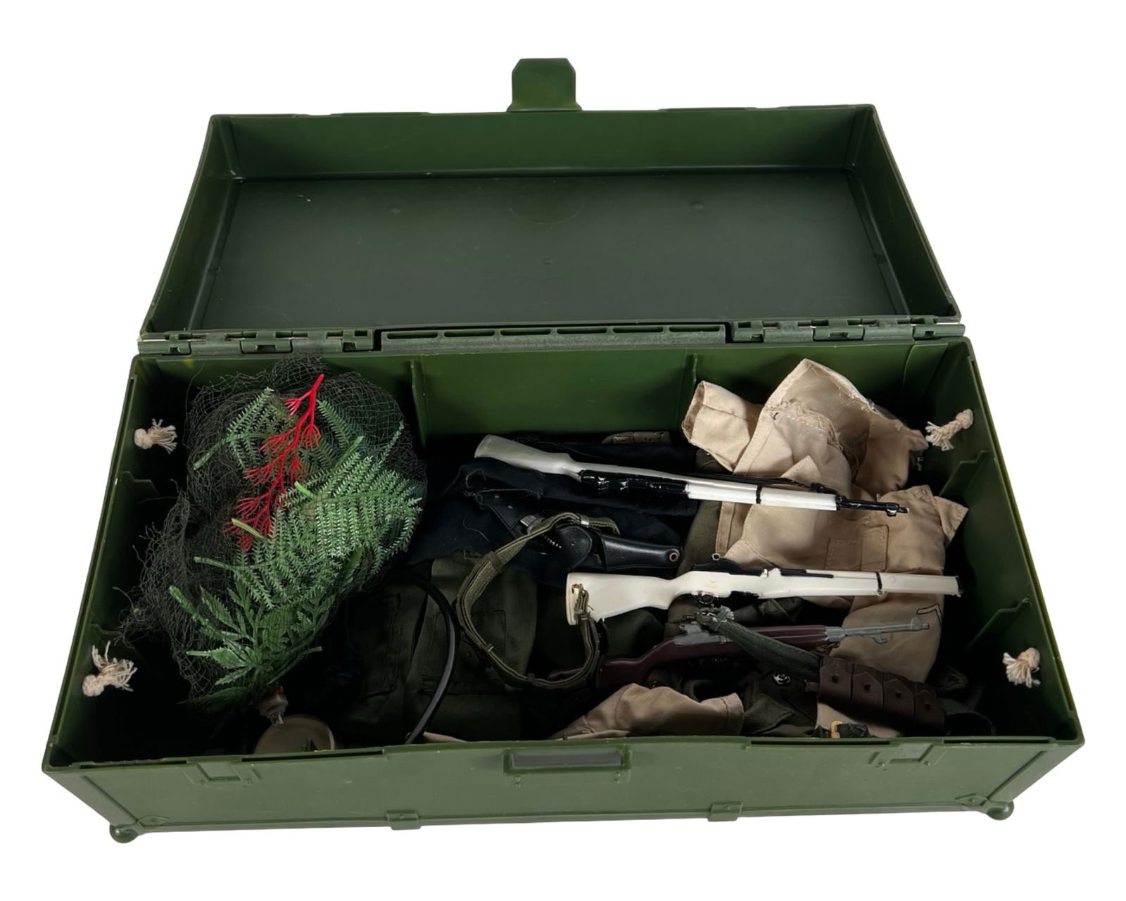 Vintage G.I. Joe Military Footlocker-  Uniforms, C (1 of 7)