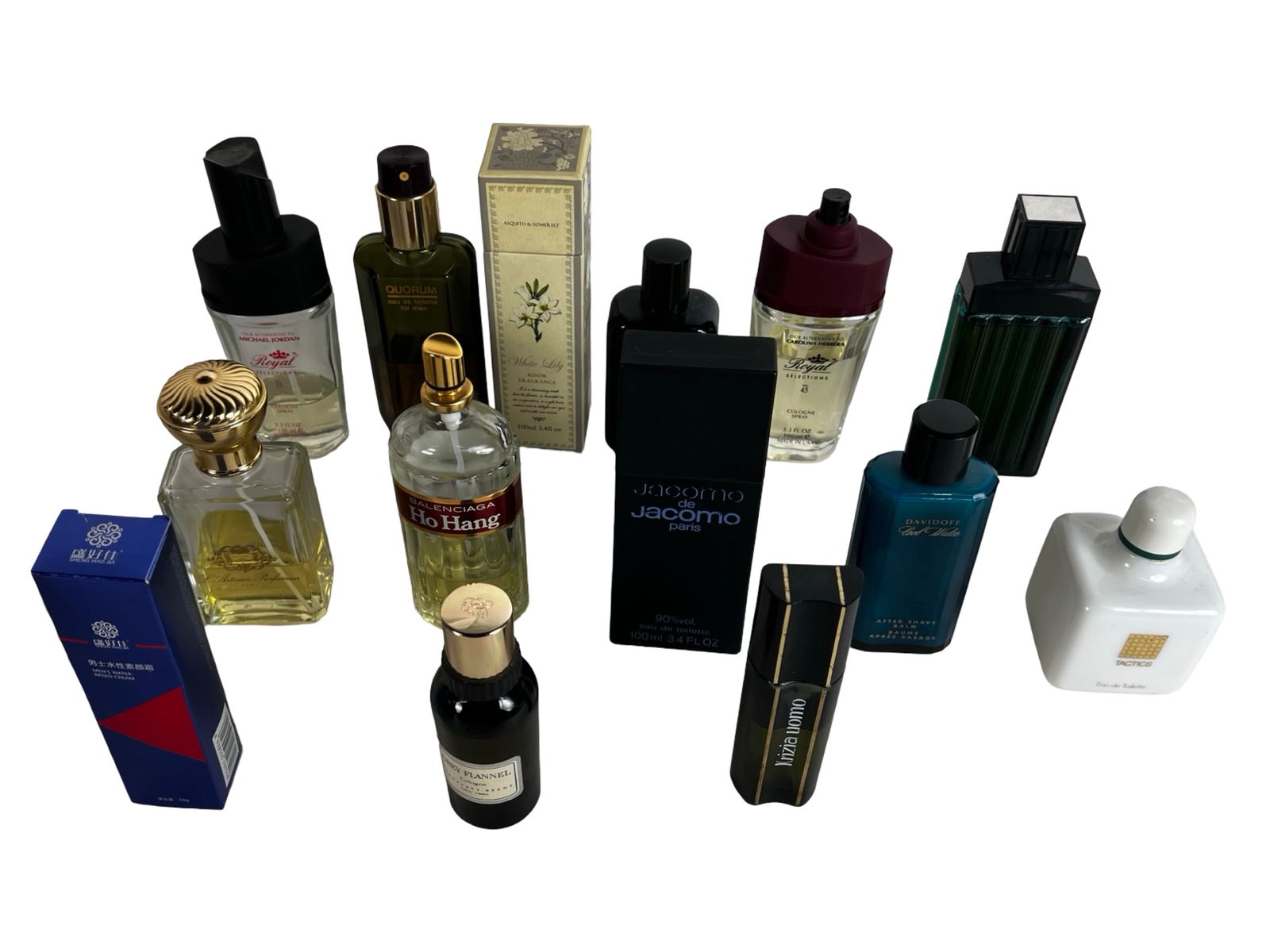 Lot of  Perfumes and Colognes- Balenciaga, Jacomo (1 of 5)