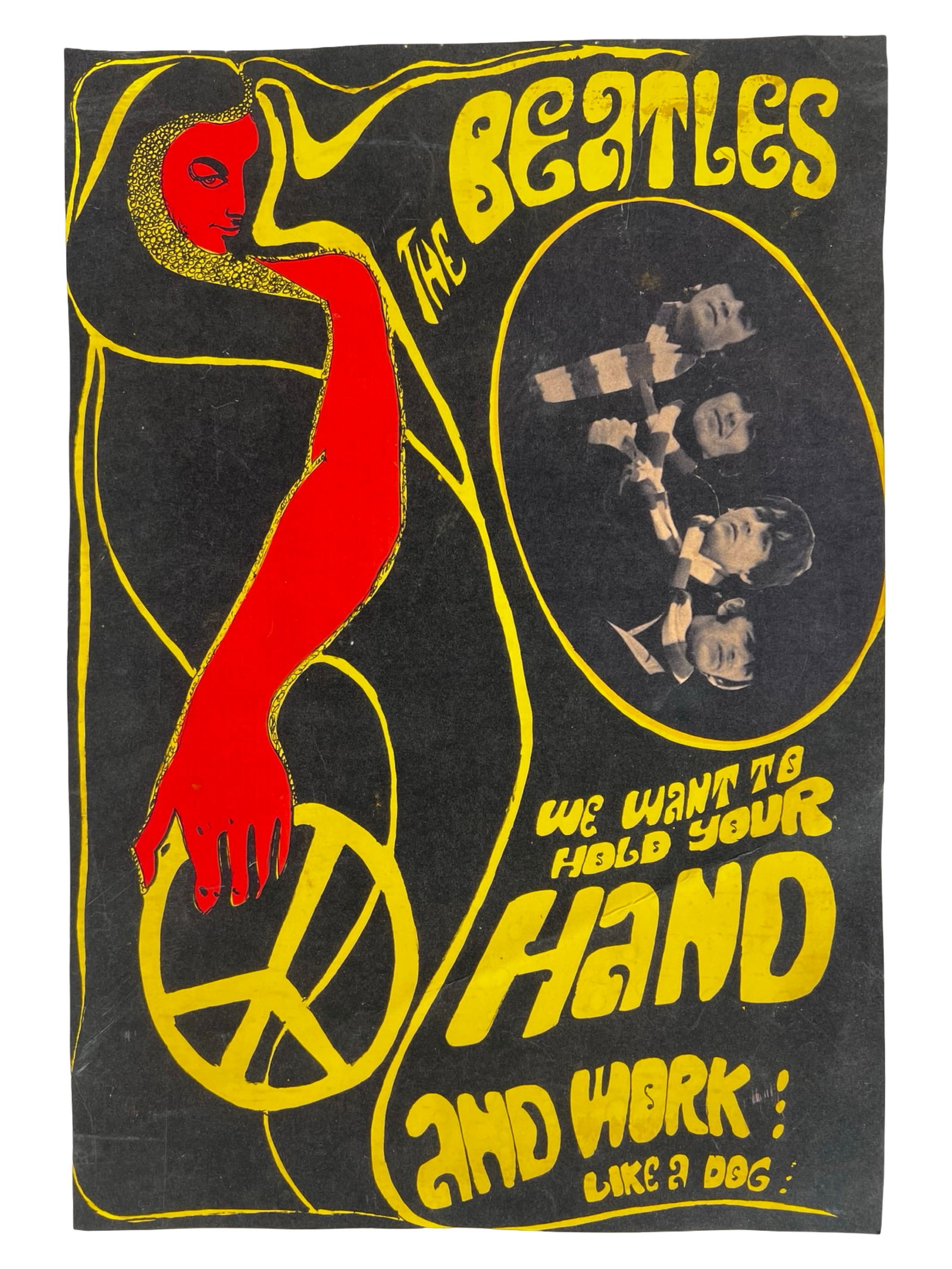 The Beatles Psychedelic 1968 Poster by Konst (1 of 4)