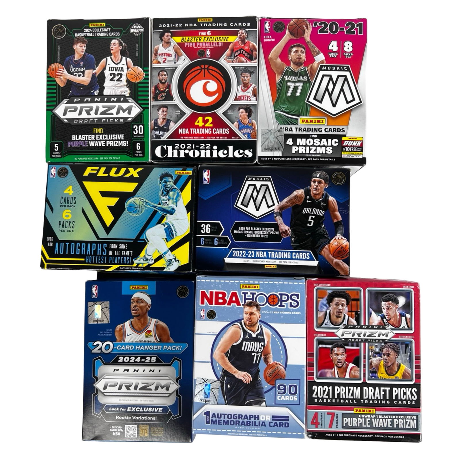 NBA & Collegiate Basketball Card Sets - 2020-2025 (1 of 1)