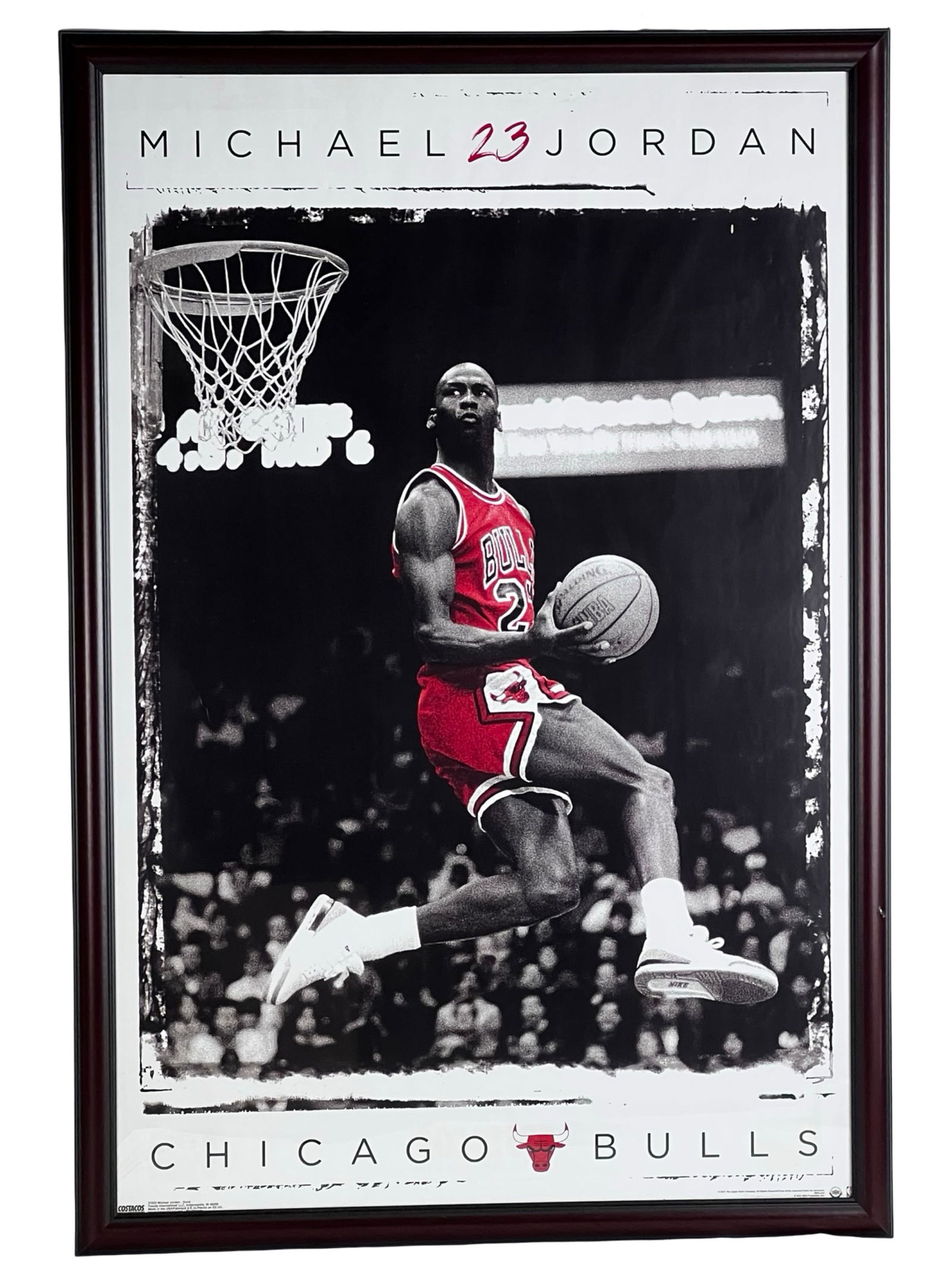 Michael Jordan "Dunk" Chicago Bulls Poster (1 of 4)