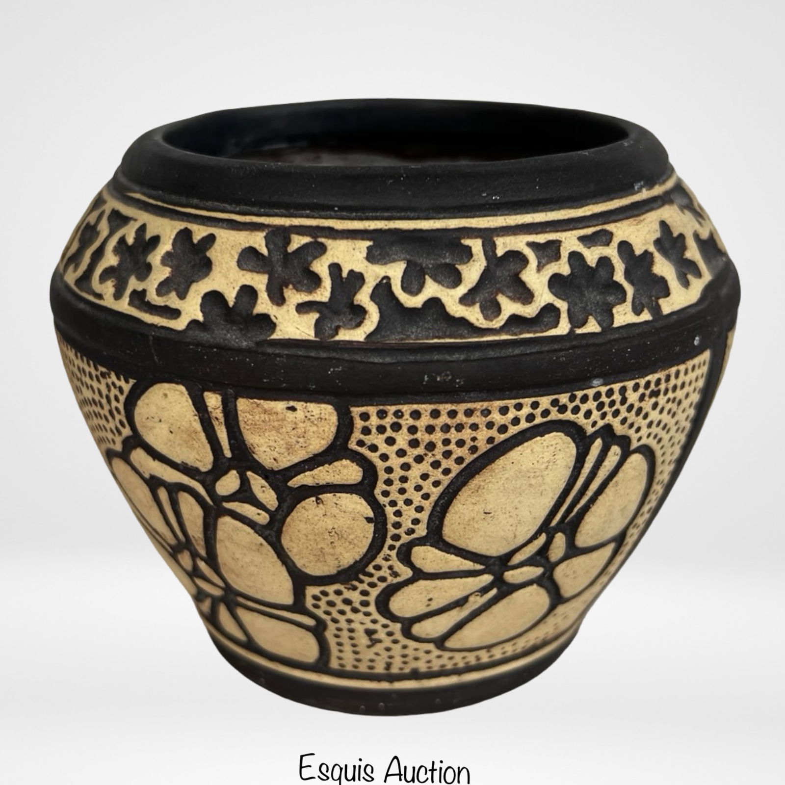 Weller Claywood Art Pottery Bowl by Rudolph Lorber (1 of 5)