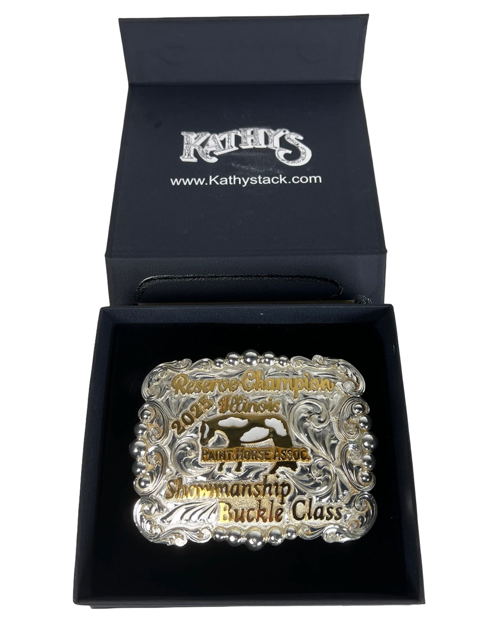 Champion 2025 Illinois Paint Horse Belt  Buckle (1 of 4)