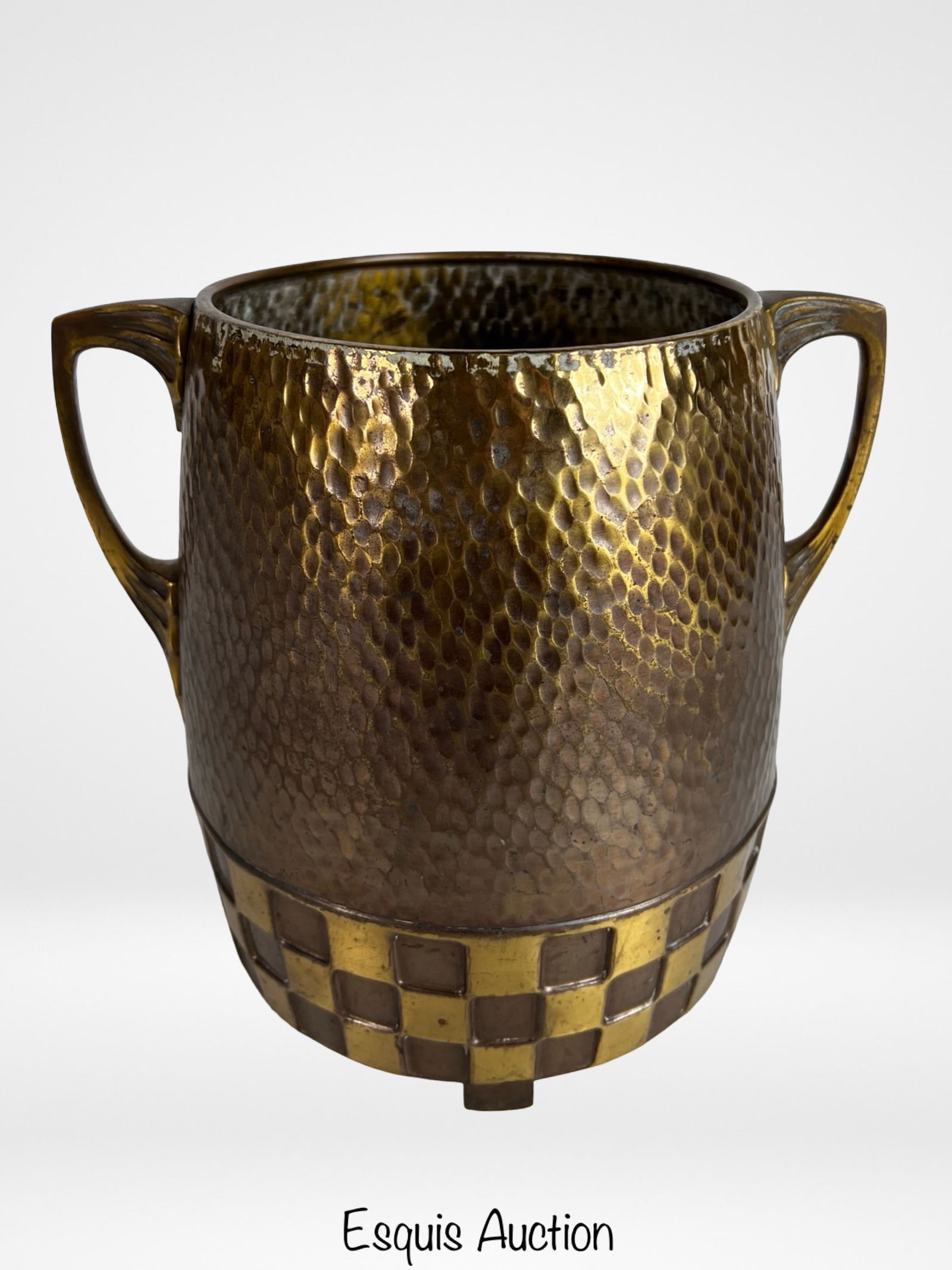 WMF Germany Art Nouveau Brass & Copper Vessel (1 of 4)