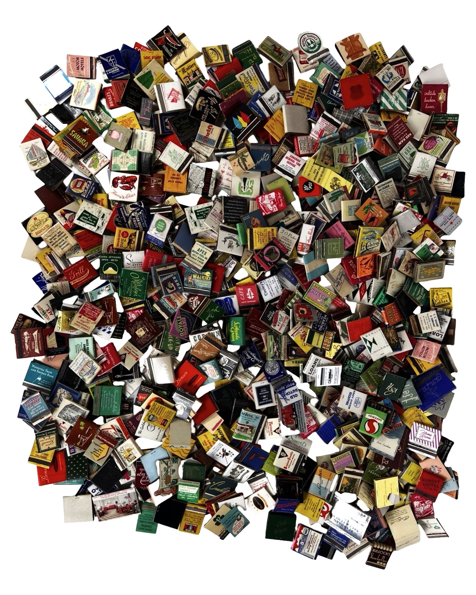 Large Vintage Advertising Matchbook Collection (1 of 5)