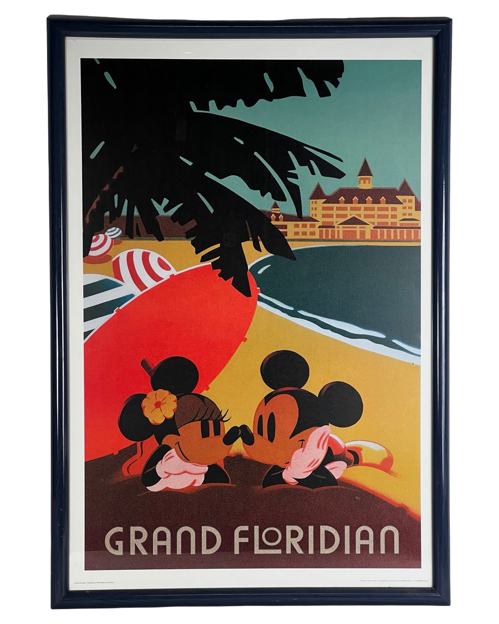 Walt Disney Grand Floridian Mickey & Minnie Poster (1 of 3)