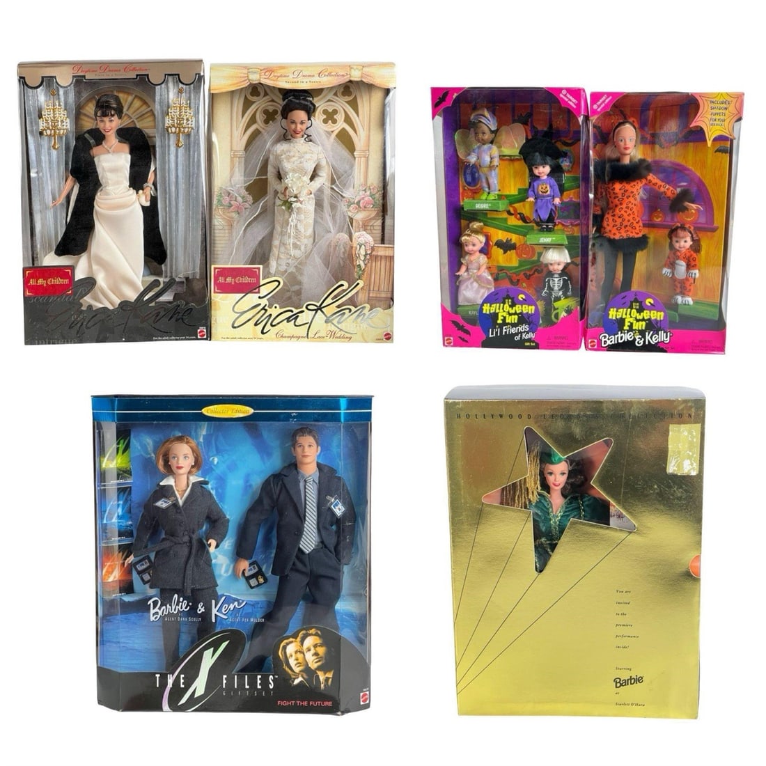 6 Collector Edition Barbie & Ken Dolls (1 of 6)