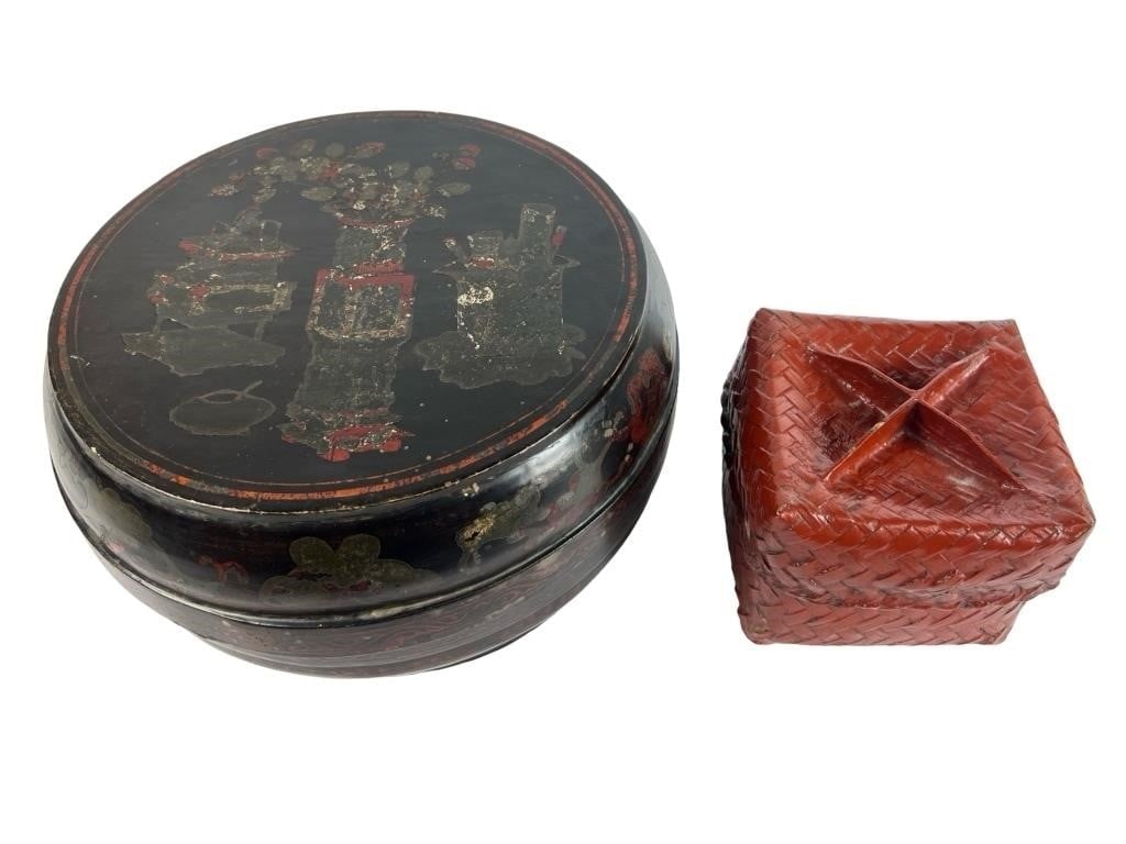 Large Chinese Famille Rose Porcelain Floor Vase (1 of 5)