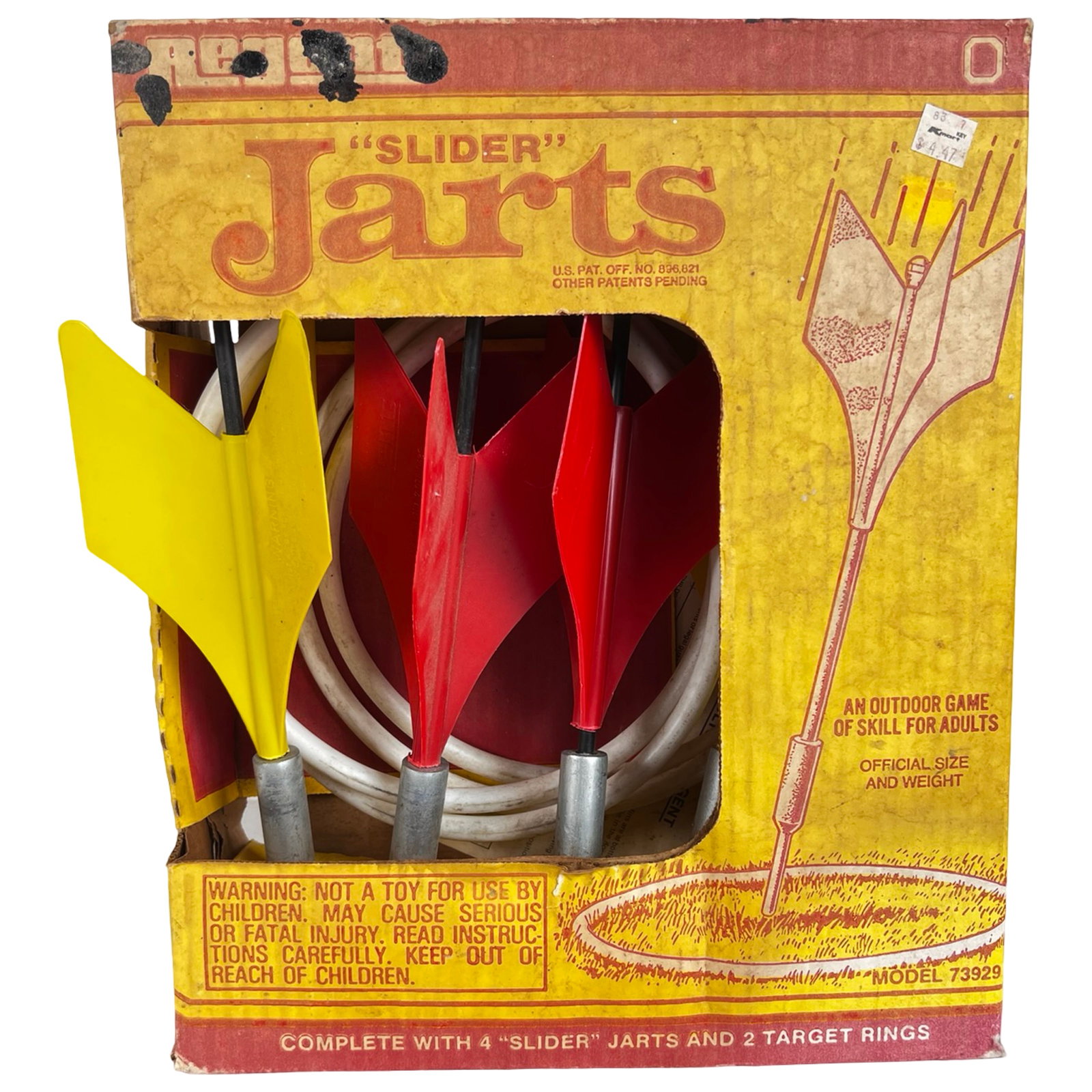 Vintage "Slider" Jarts Lawn Darts Game by Regent (1 of 3)