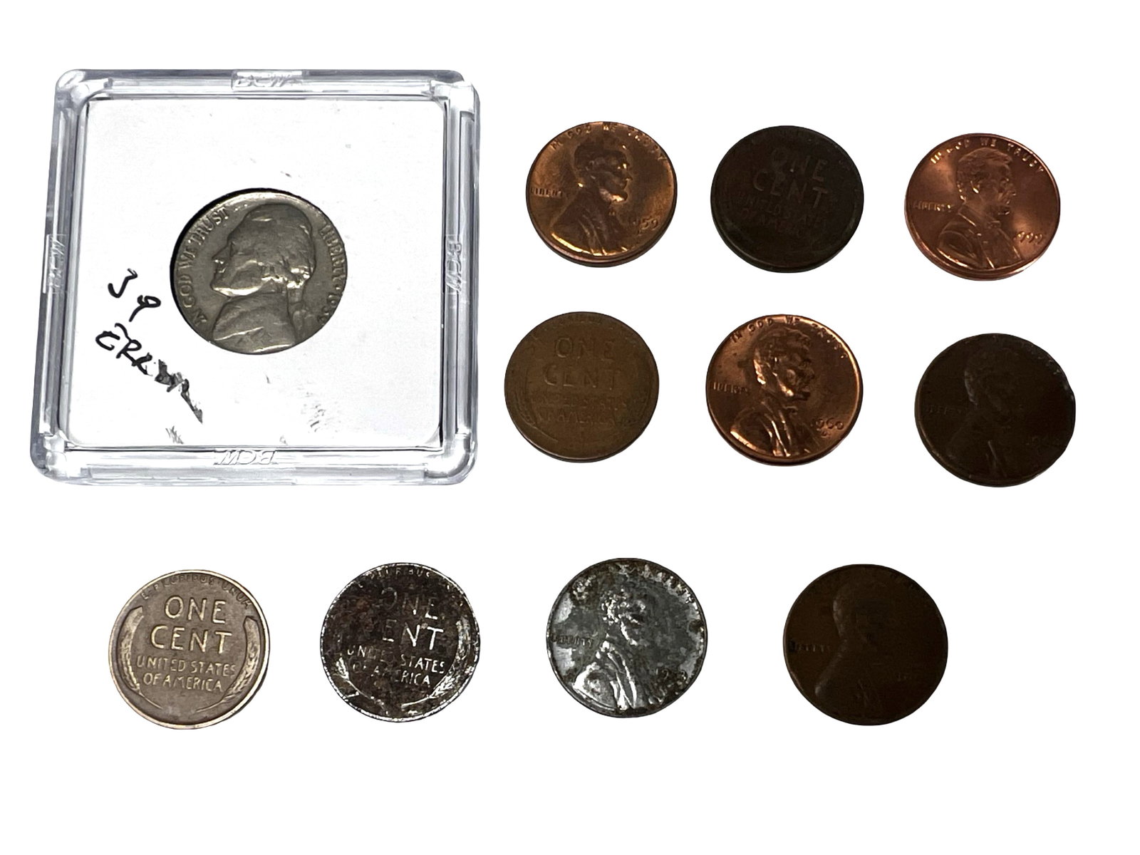 Group of U.S. Error Coins (1 of 9)