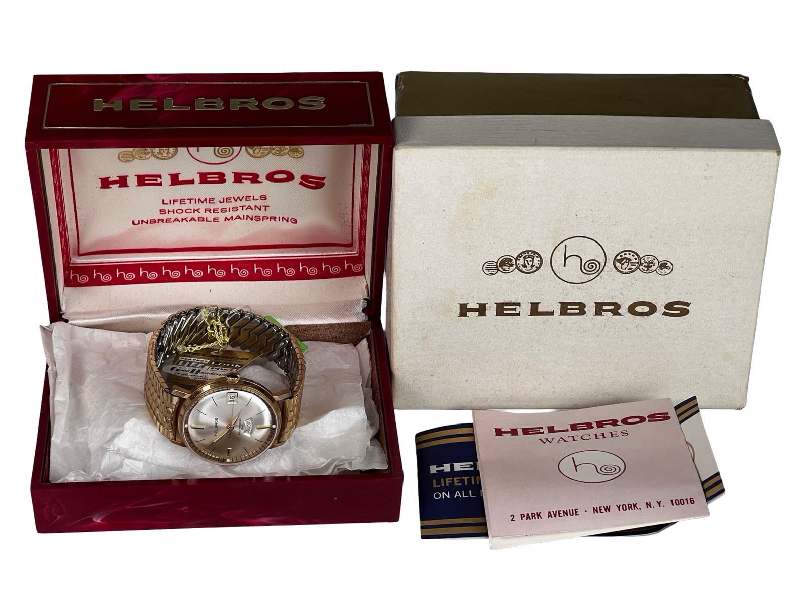 1960s- New Helbros Date-King Y Selfwinding Watch (1 of 7)