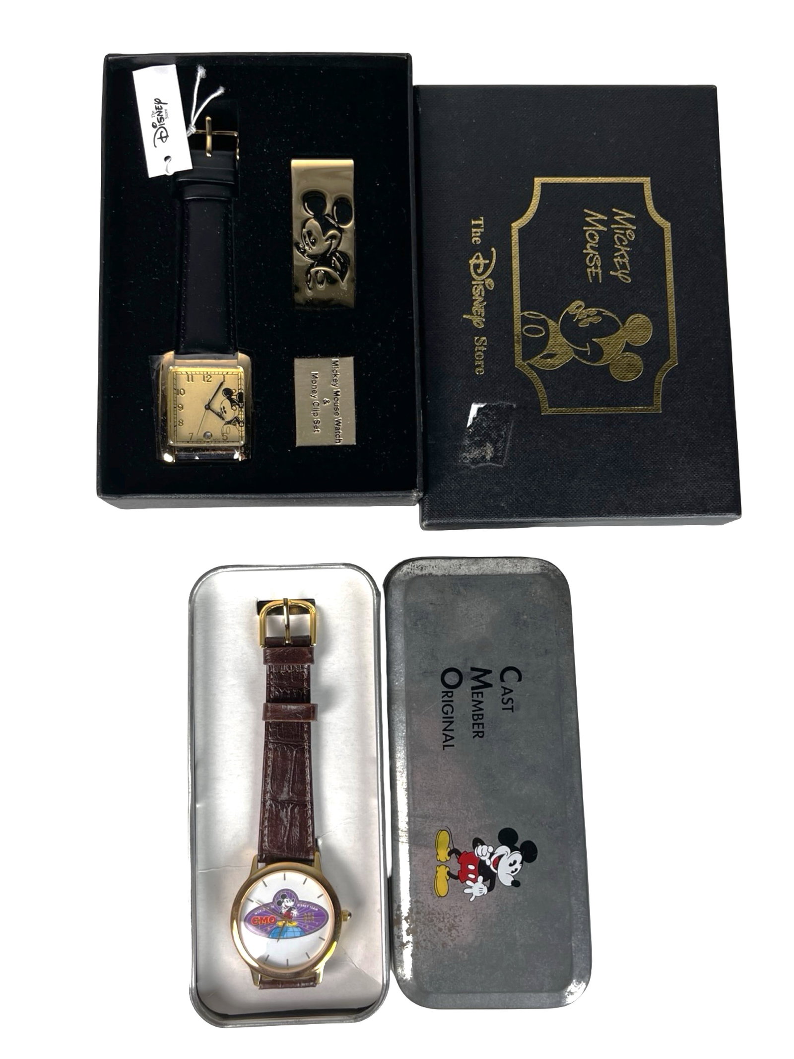 Two Vintage Disney Mickey Mouse LE Watch Sets (1 of 3)